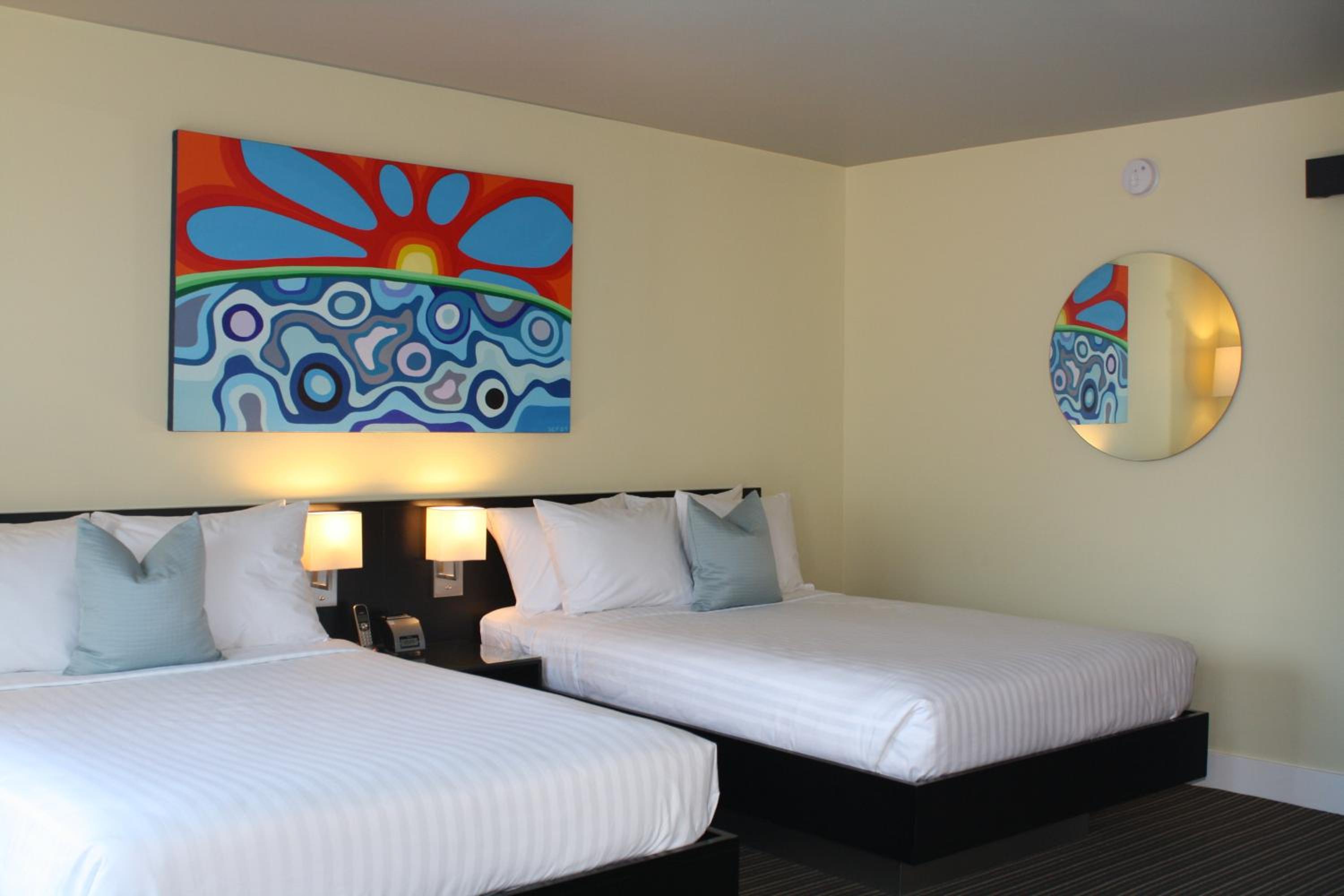 Deluxe Double Room with Two Double Beds - Photo 7