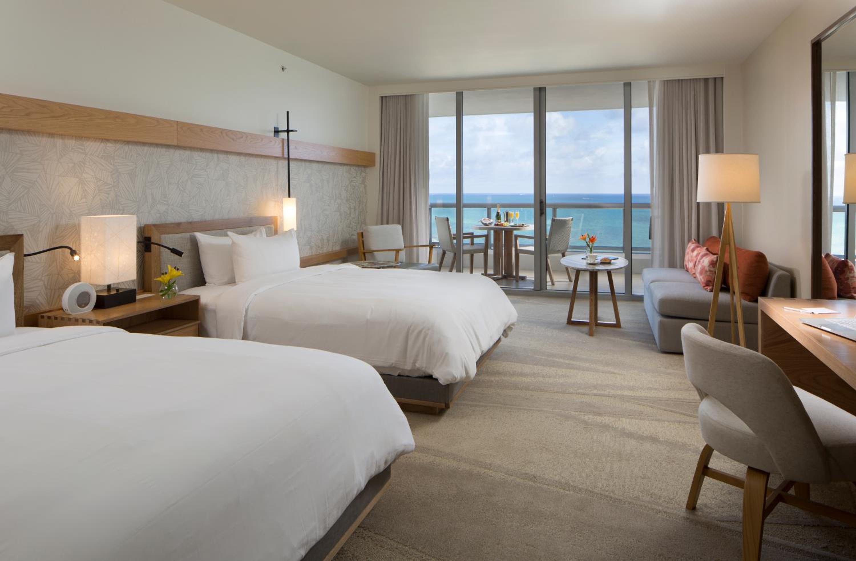 Ocean View Junior Suite Two Queen with Balcony - Photo 1