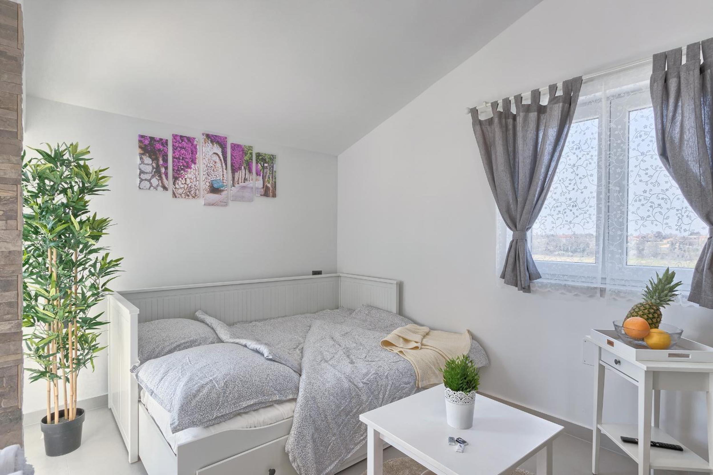 Studio with Balcony