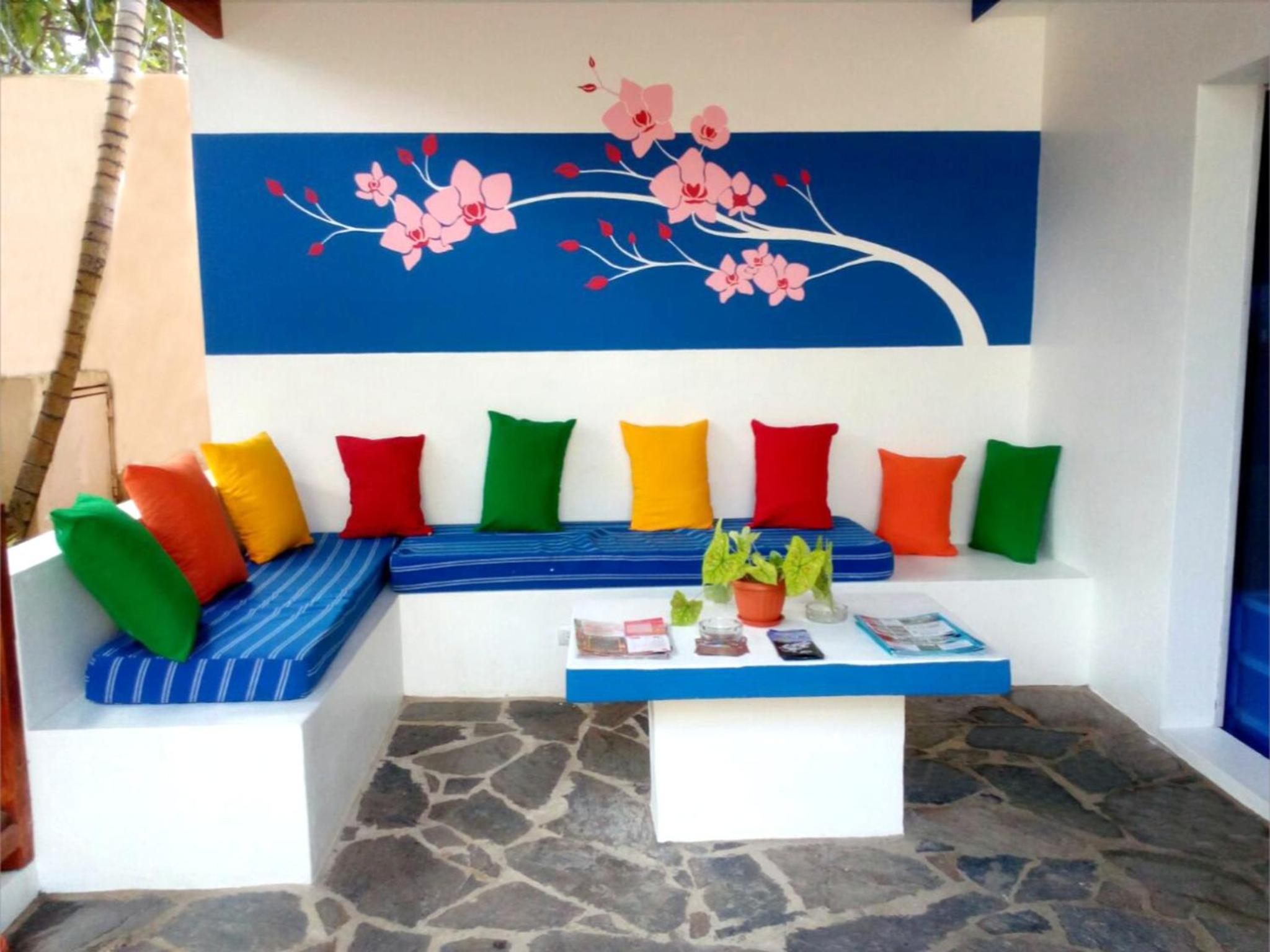 Apartamento con vista al jardín