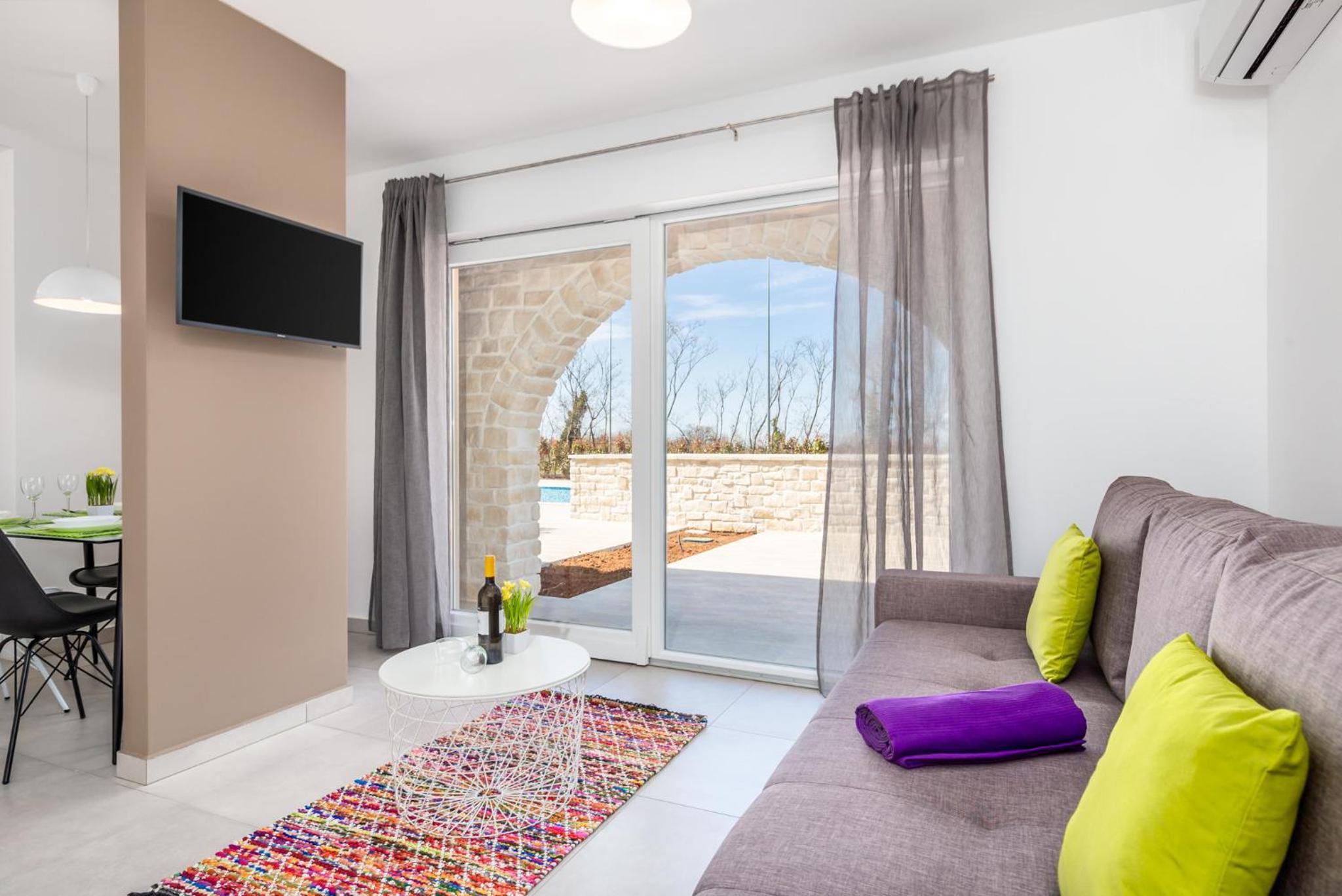 One-Bedroom Apartment with Terrace