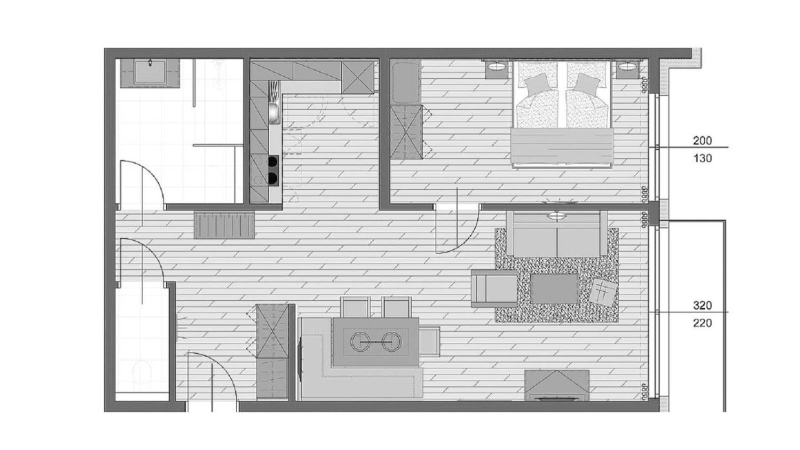 Big One-Bedroom Apartment photo 2