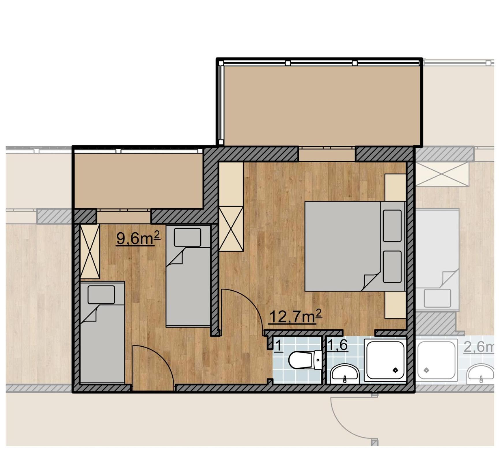 Small Family Room with Mountain View - Photo 3