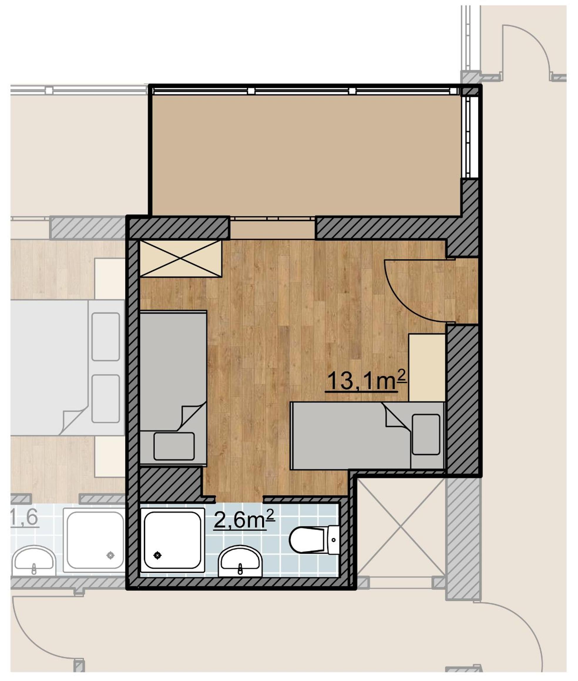 Small Double or Twin Room photo 2