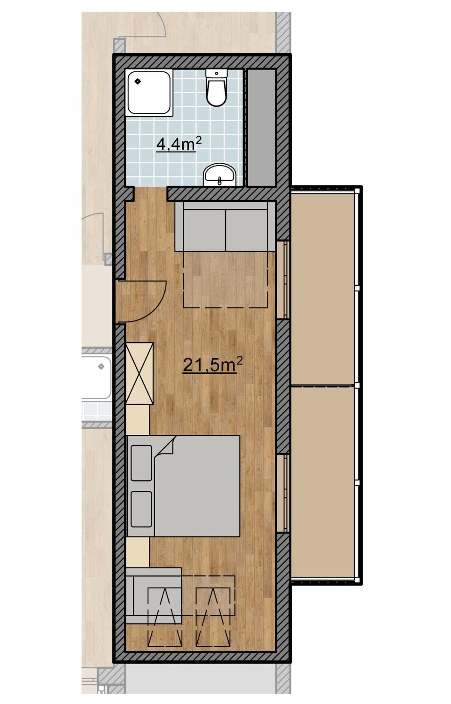 Small Family Room with Partial Lake View photo 2