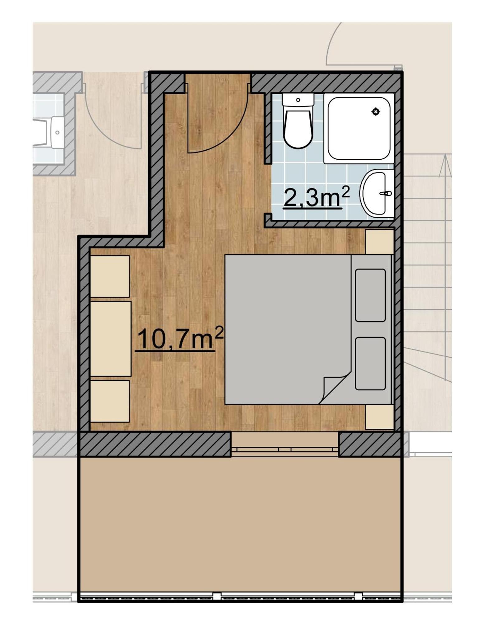 Small Double Room with Lake View - Second Floor - Photo 7