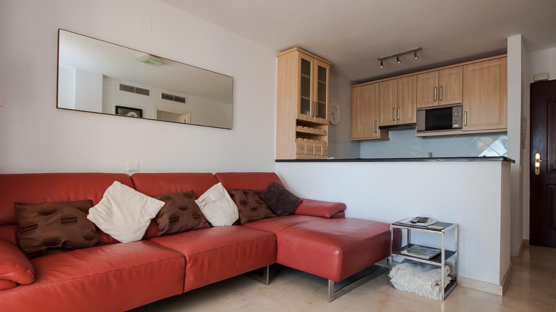 Apartamento con vista al mar