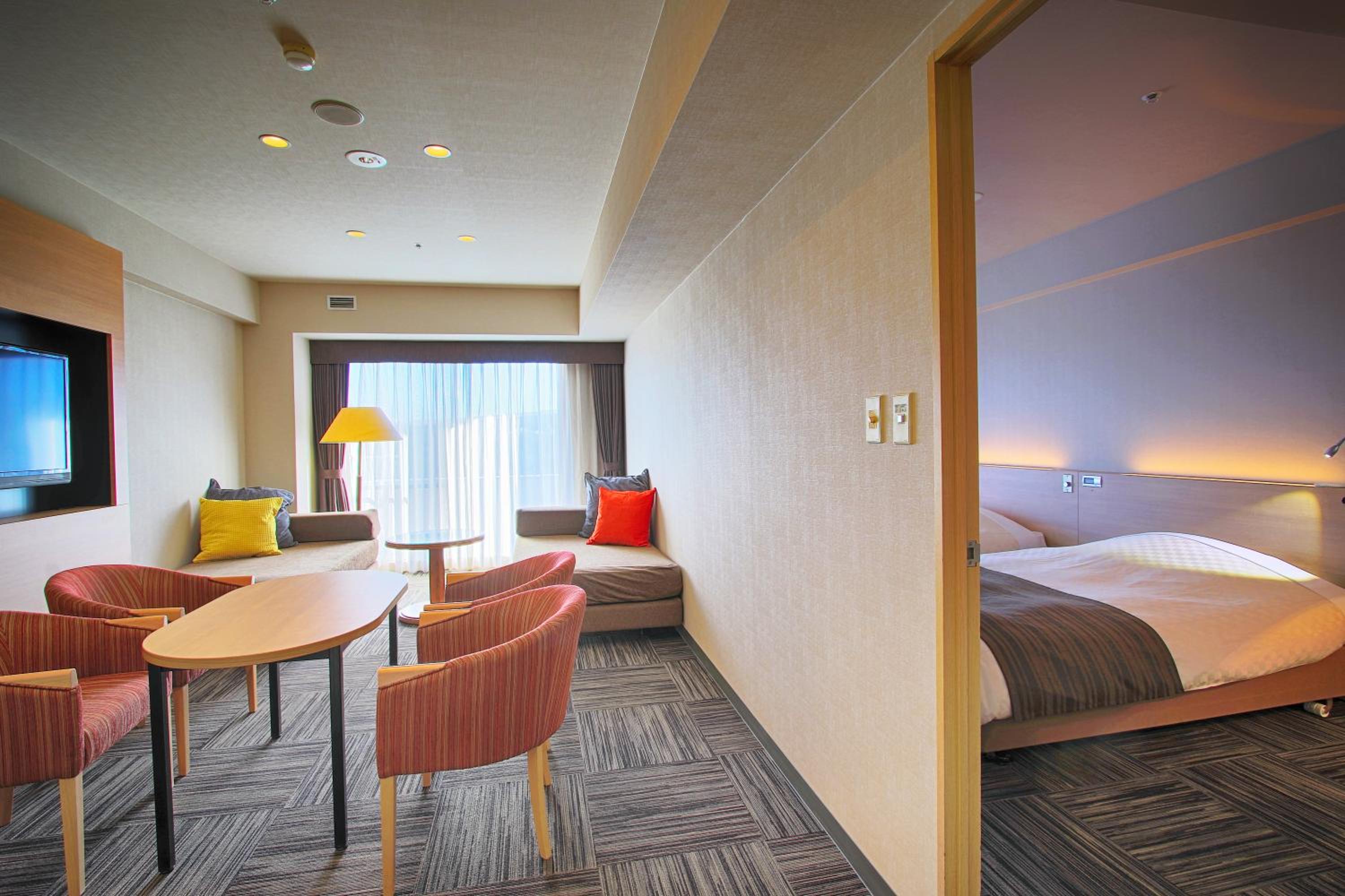 Deluxe Quadruple Room (6F-10F) with Mt.Fuji View - Non-Smoking - Upper Floor