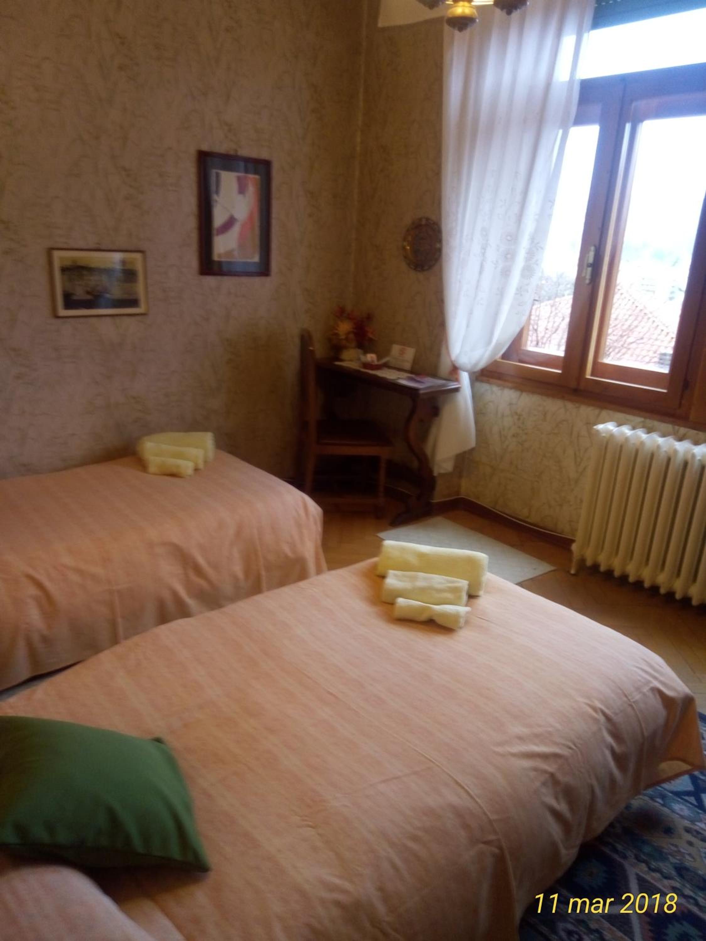 Twin Room With Shared Bathroom