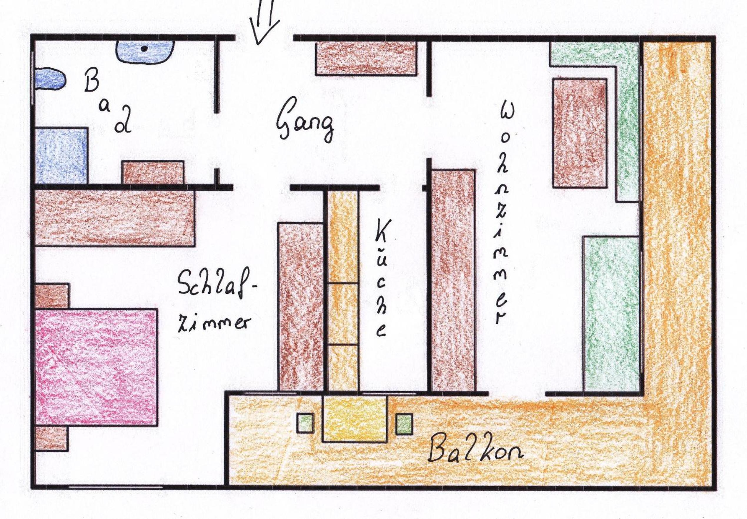 One-Bedroom Apartment with Balcony photo 3