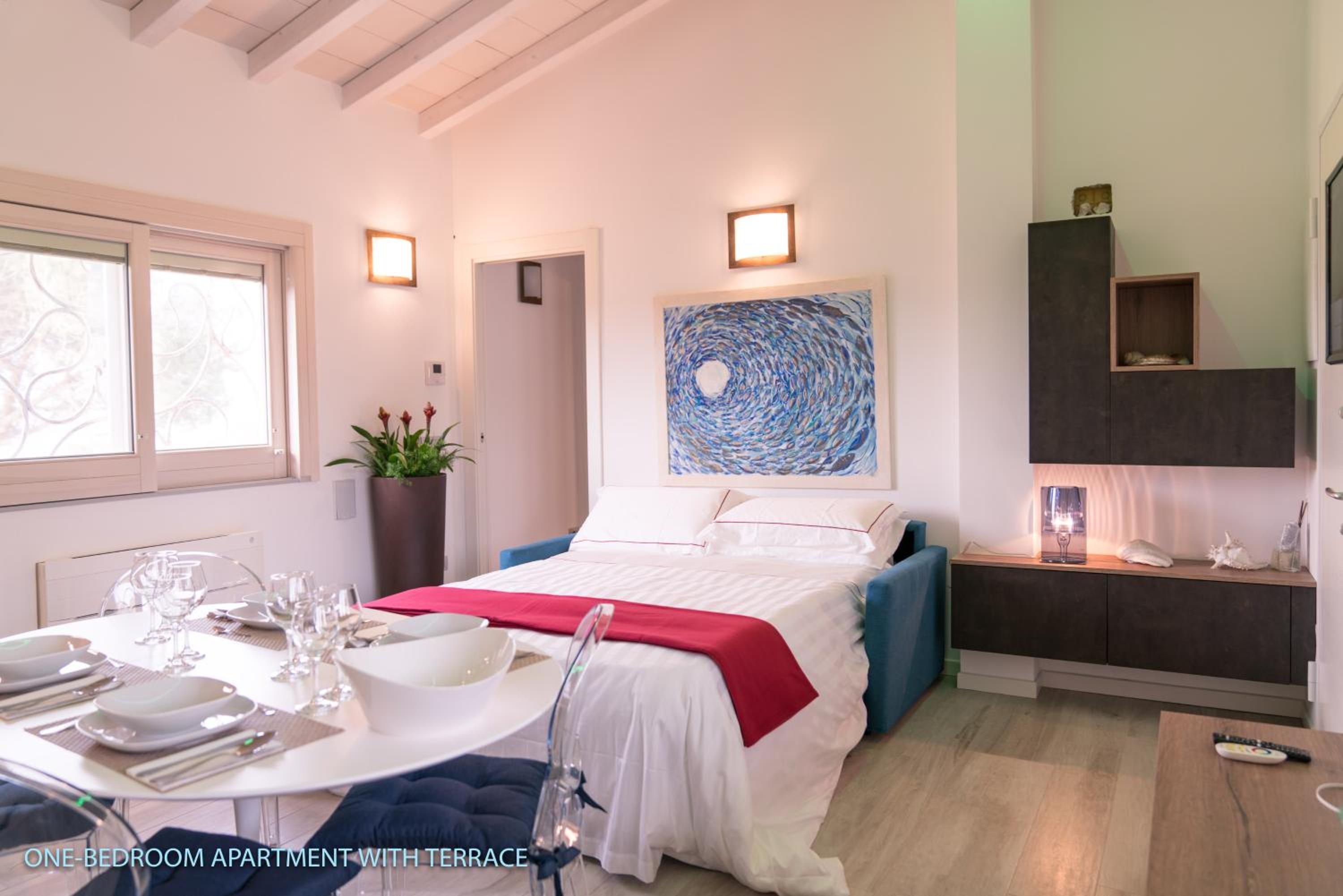 One-Bedroom Apartment with Terrace