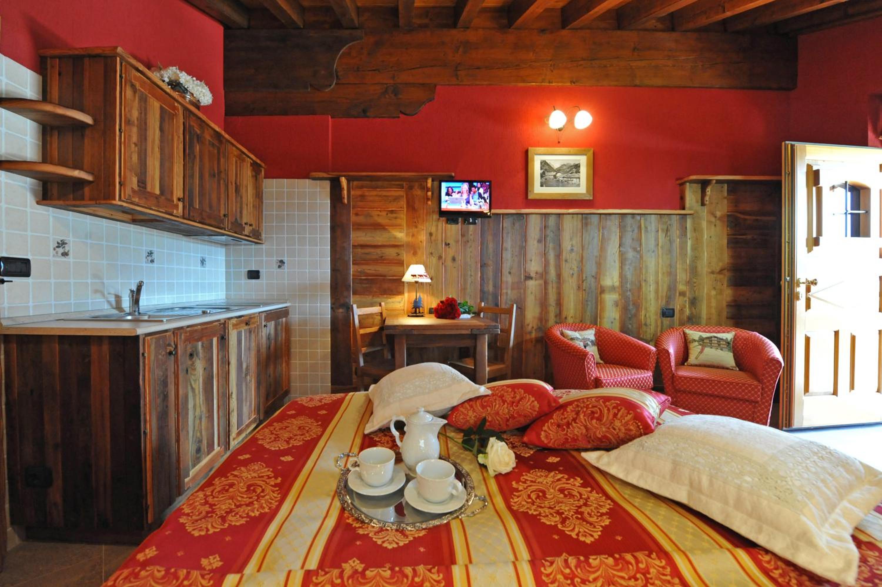 Double or Twin Room with Kitchenette - Photo 6