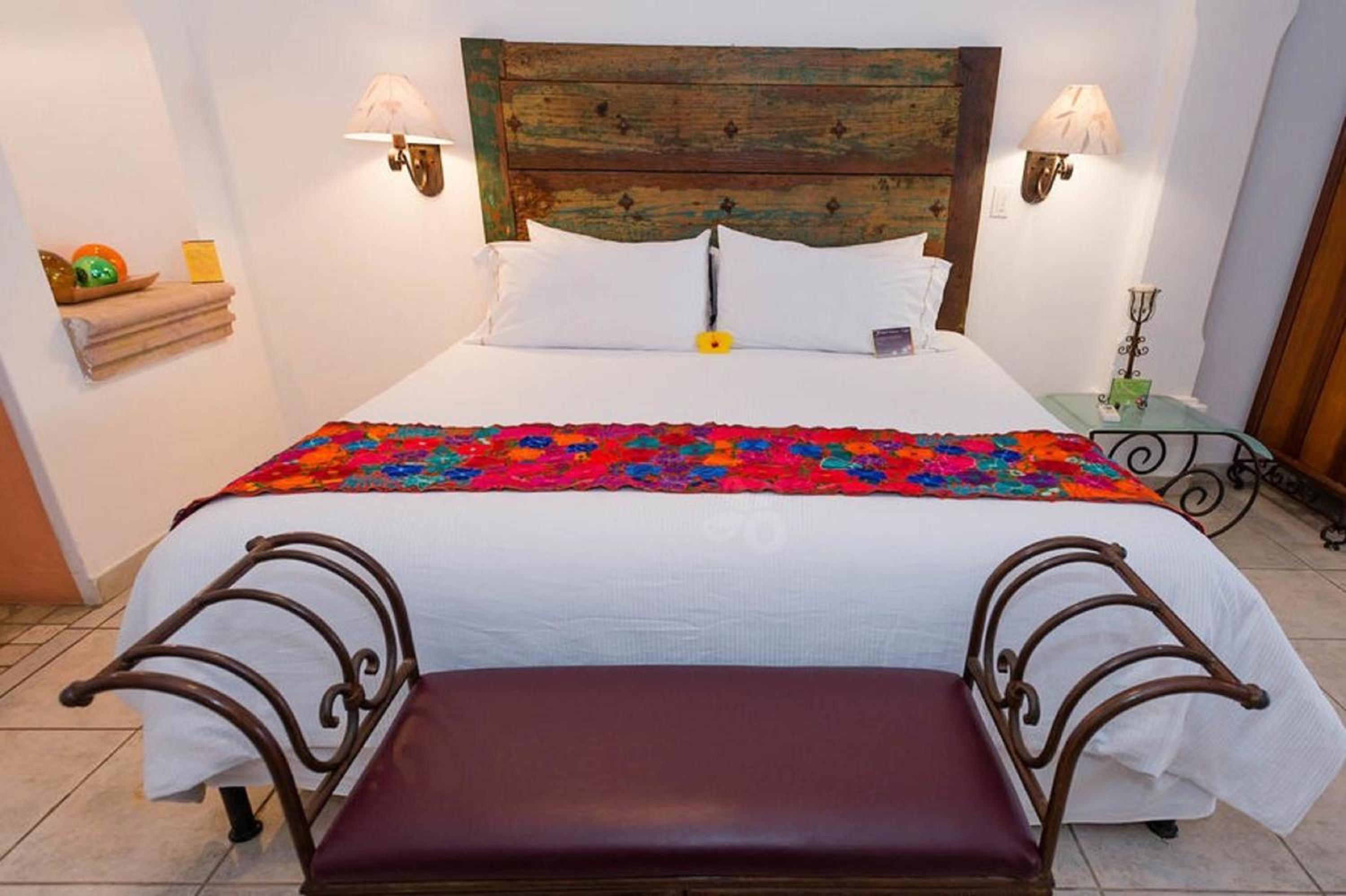Suite with King Size Bed and Pool view at Main Building