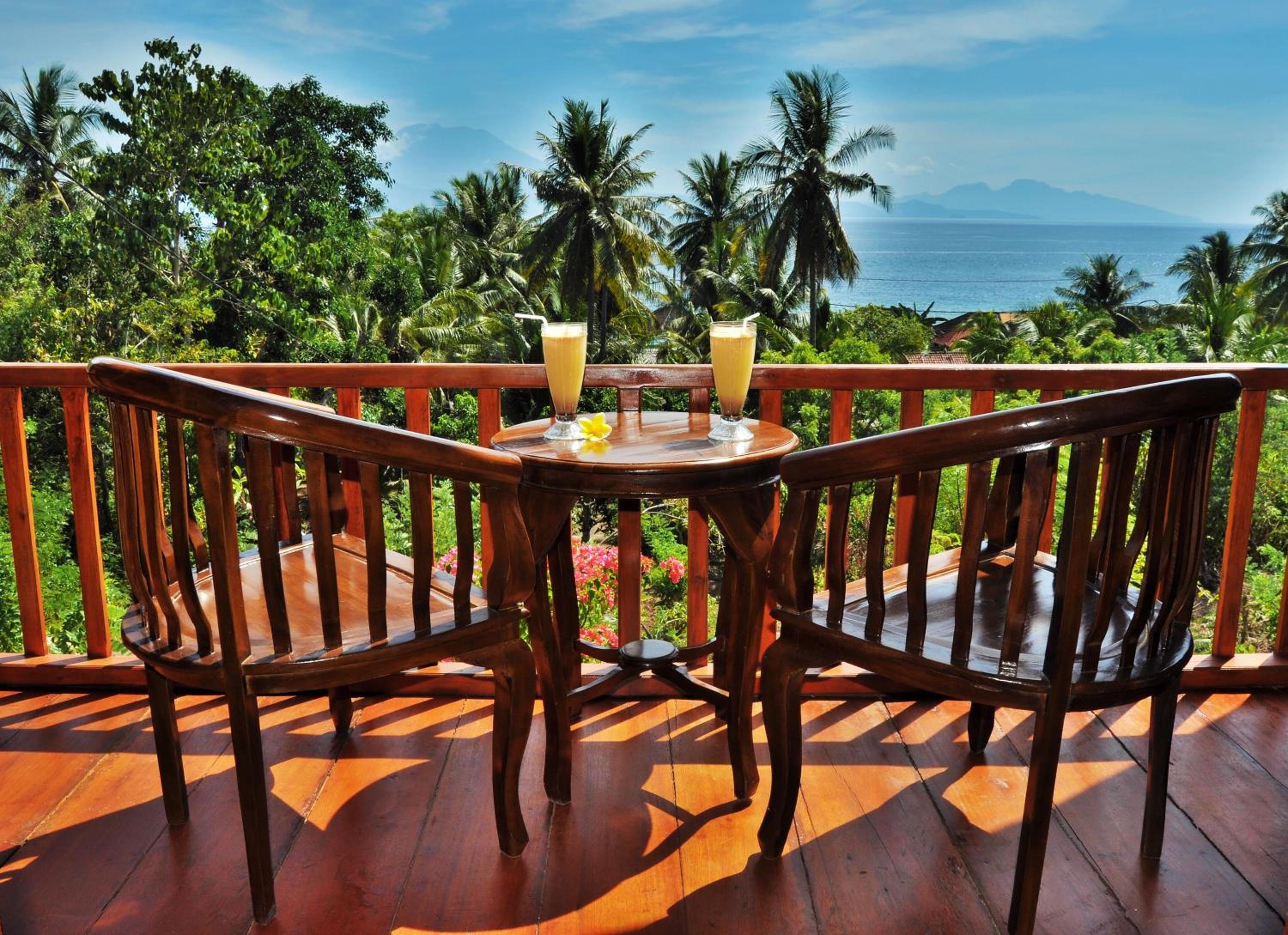 Deluxe Bungalow with Ocean and Agung Mount View - Photo 26