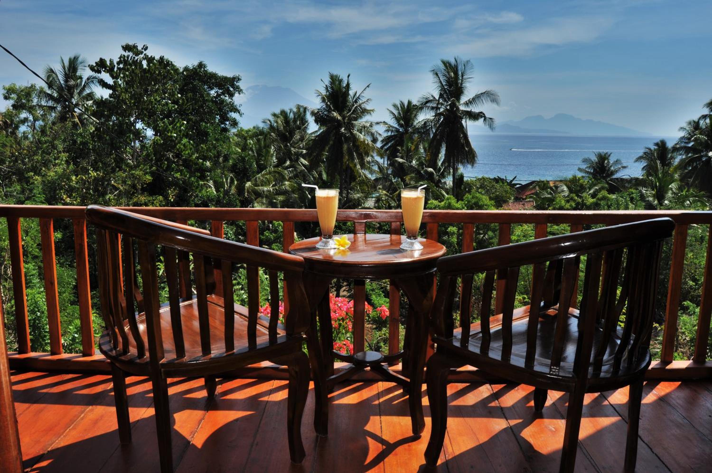 Deluxe Bungalow with Ocean and Agung Mount View - Photo 49