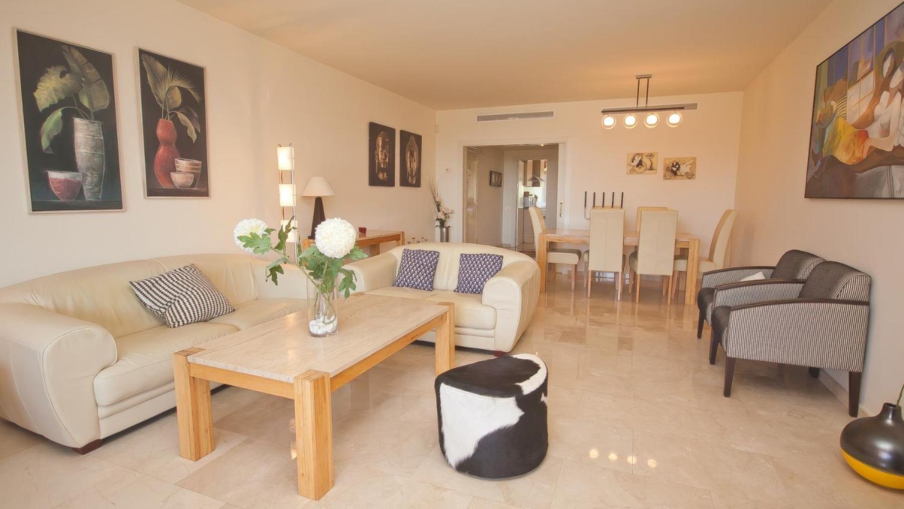 Apartamento con vista al mar