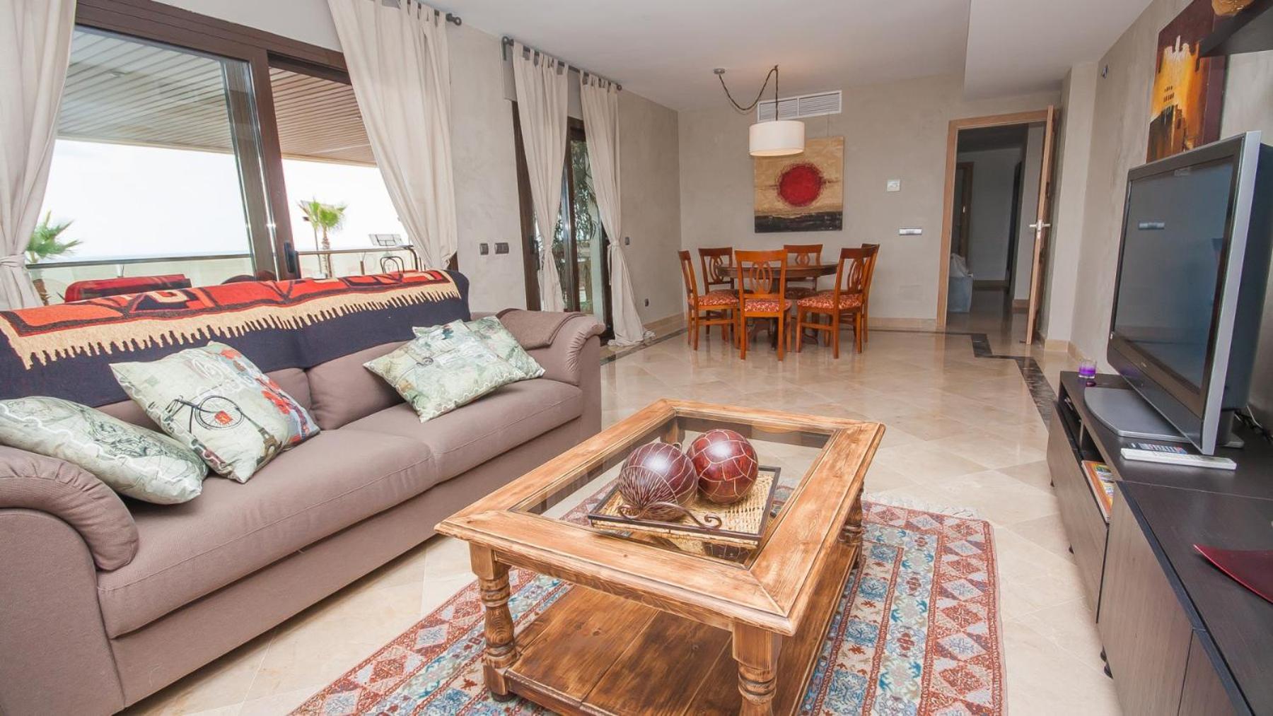 Apartamento con vista al mar