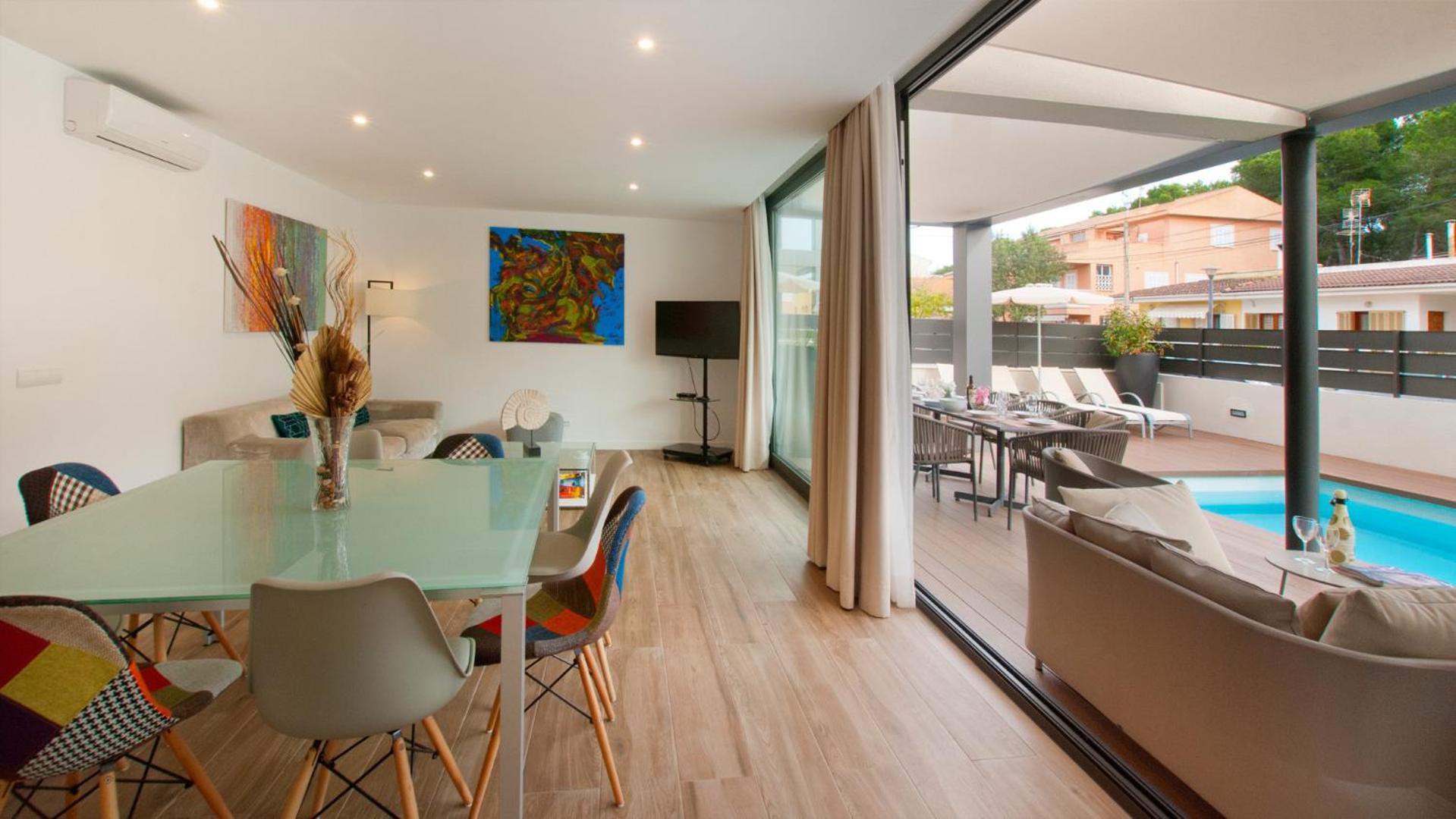 Villa con piscina privada