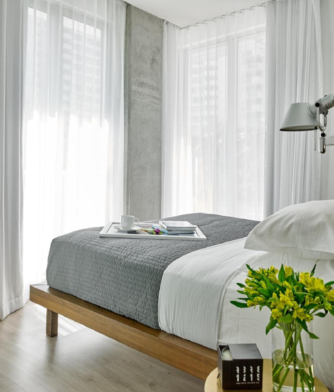 Ecksuite mit 1 Schlafzimmer - mit Kochnische und Balkon mit Stehhöhe