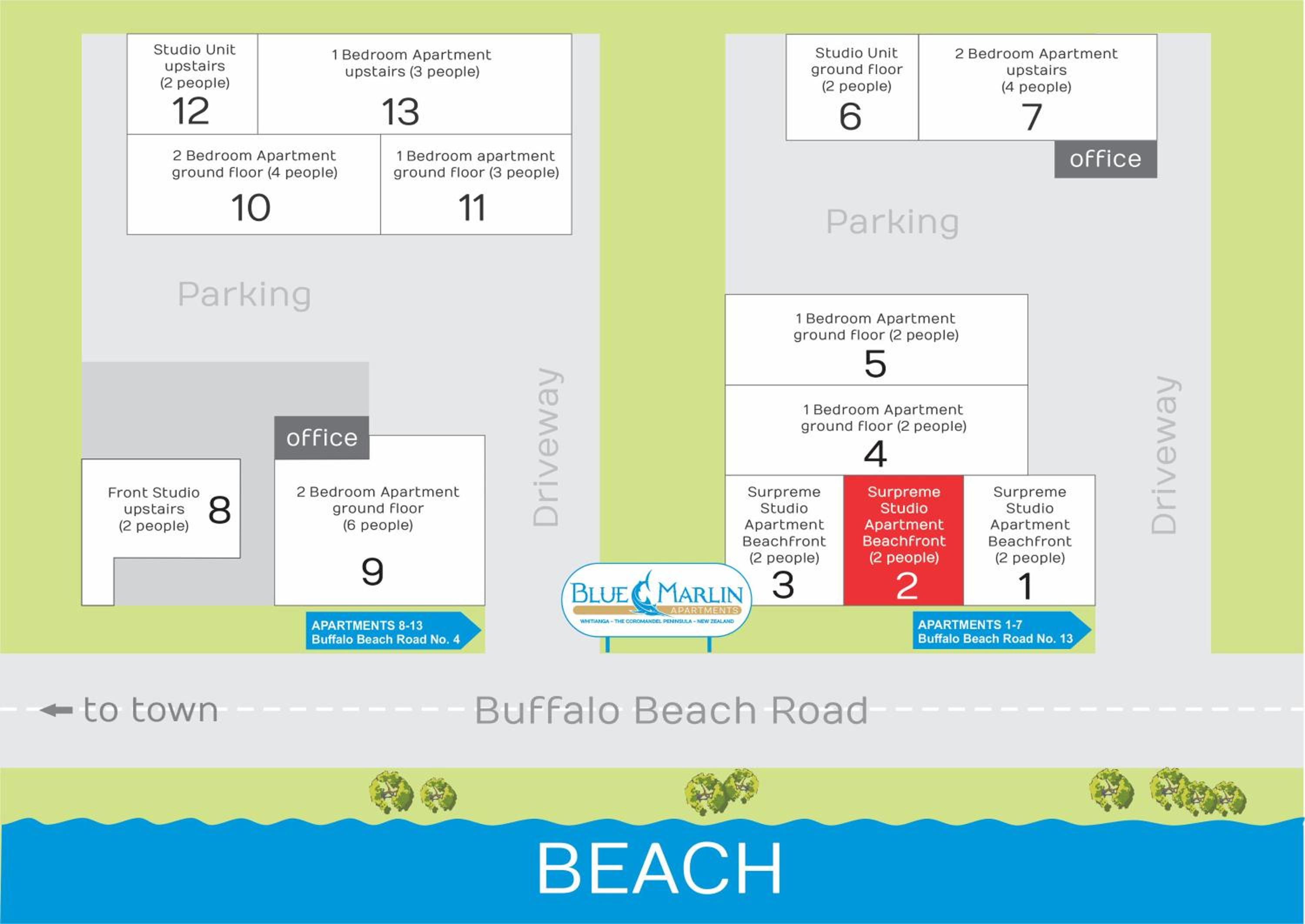 Large Studio Apartment - Beachfront - 2 photo 3