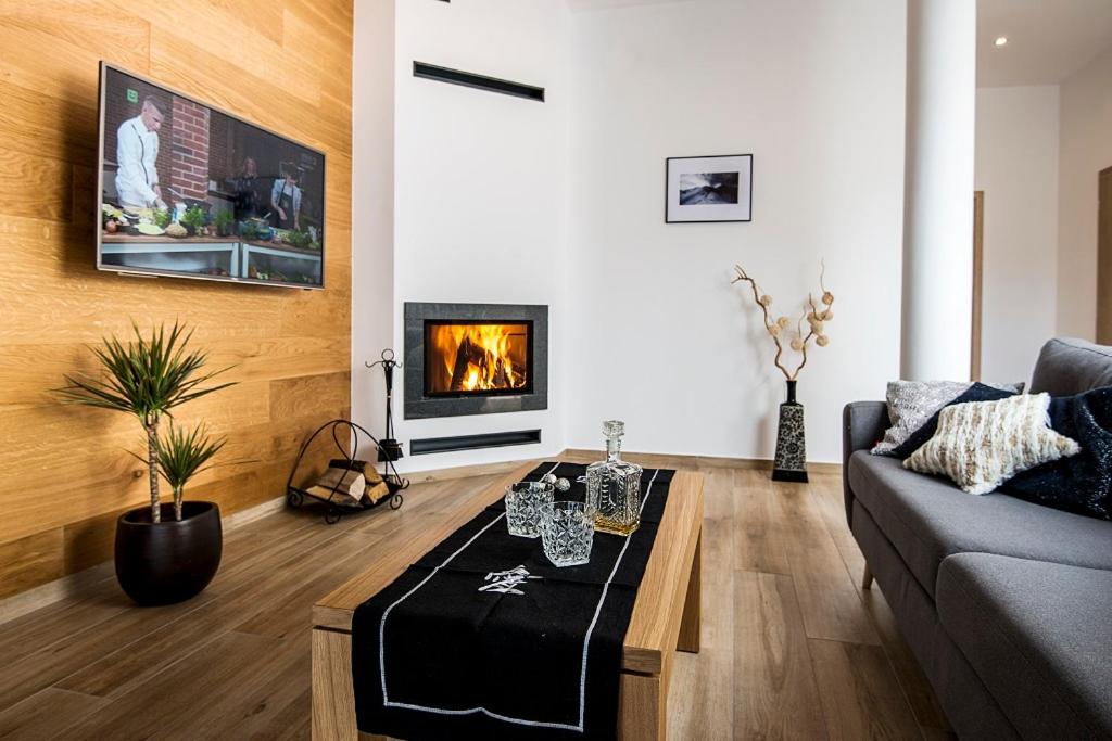One-Bedroom Comfort Apartment with Fireplace and air conditioning - Photo 3