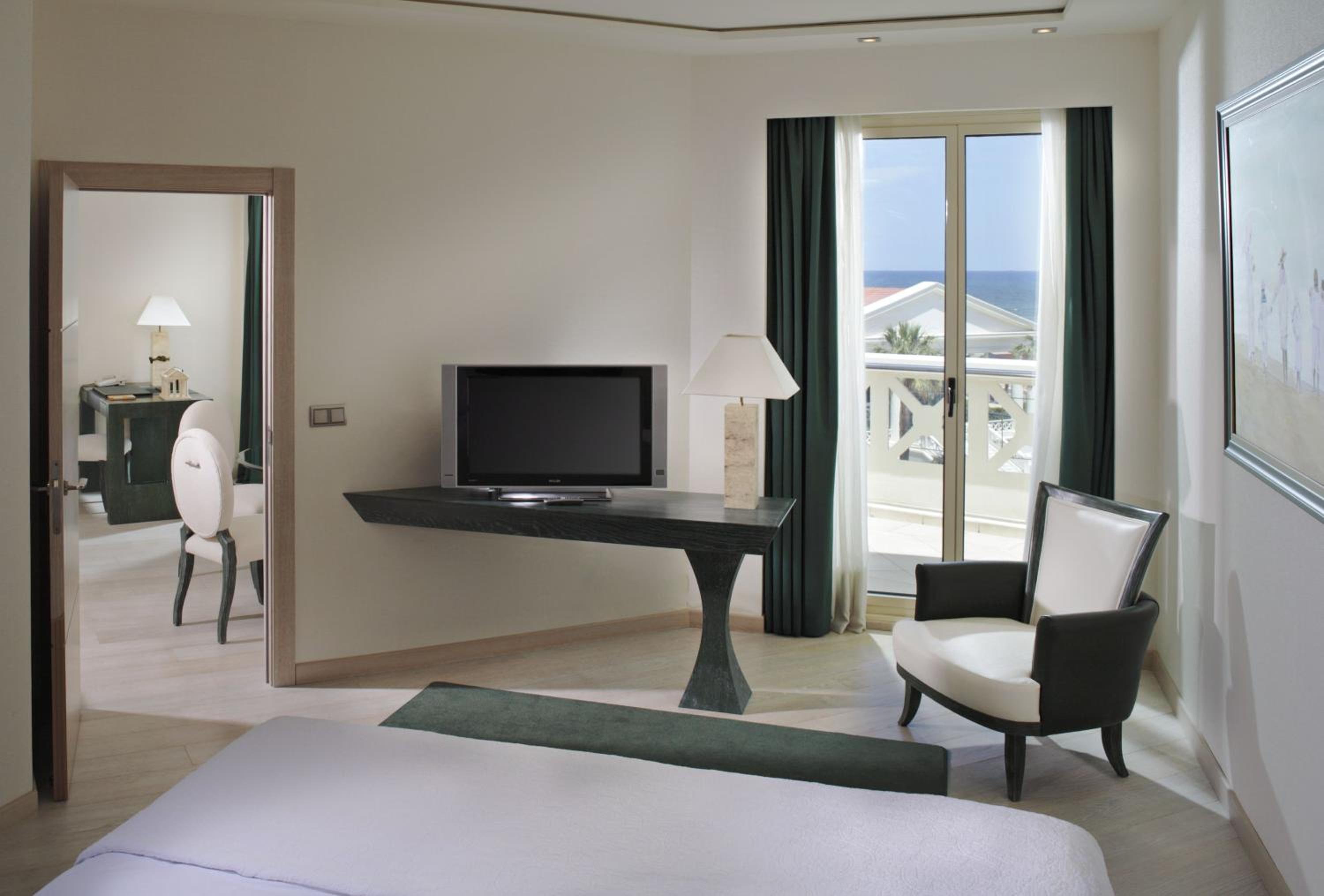Suite Junior con vista al mar.