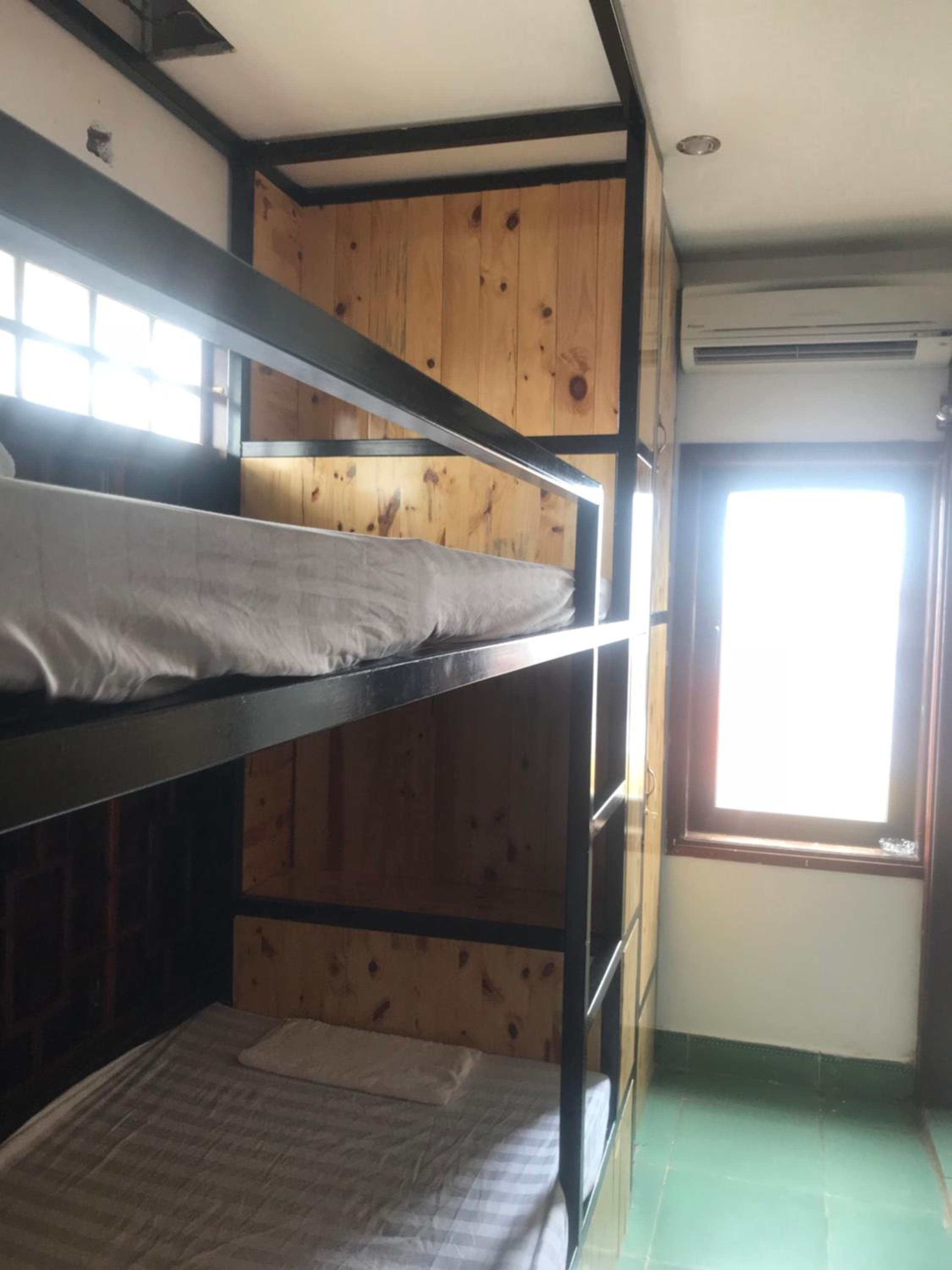 Bunk Bed In Male Dormitory Room