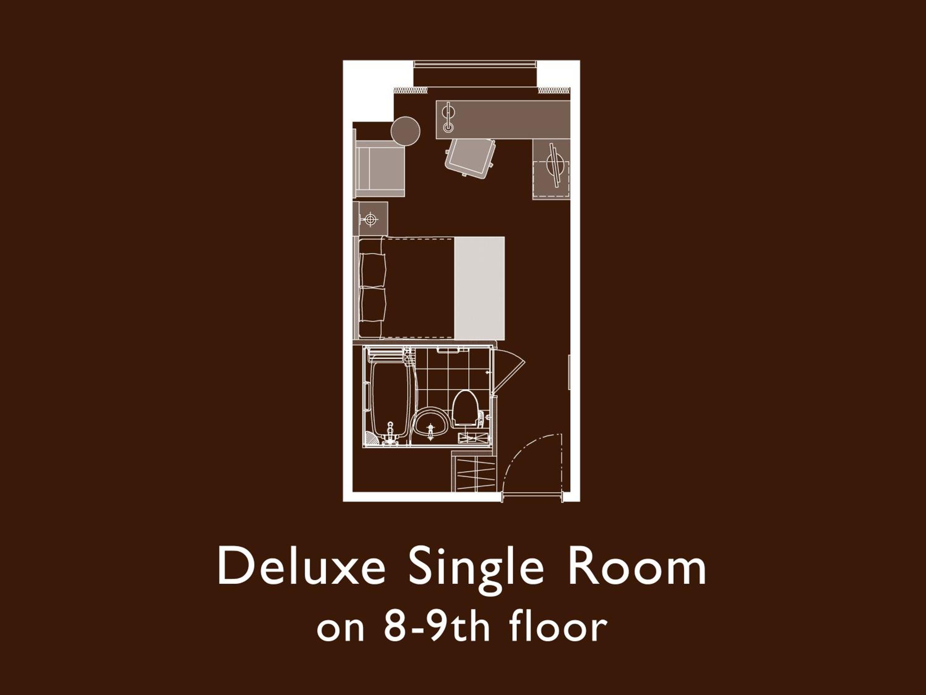 Deluxe Single Room - Smoking - Main Tower
