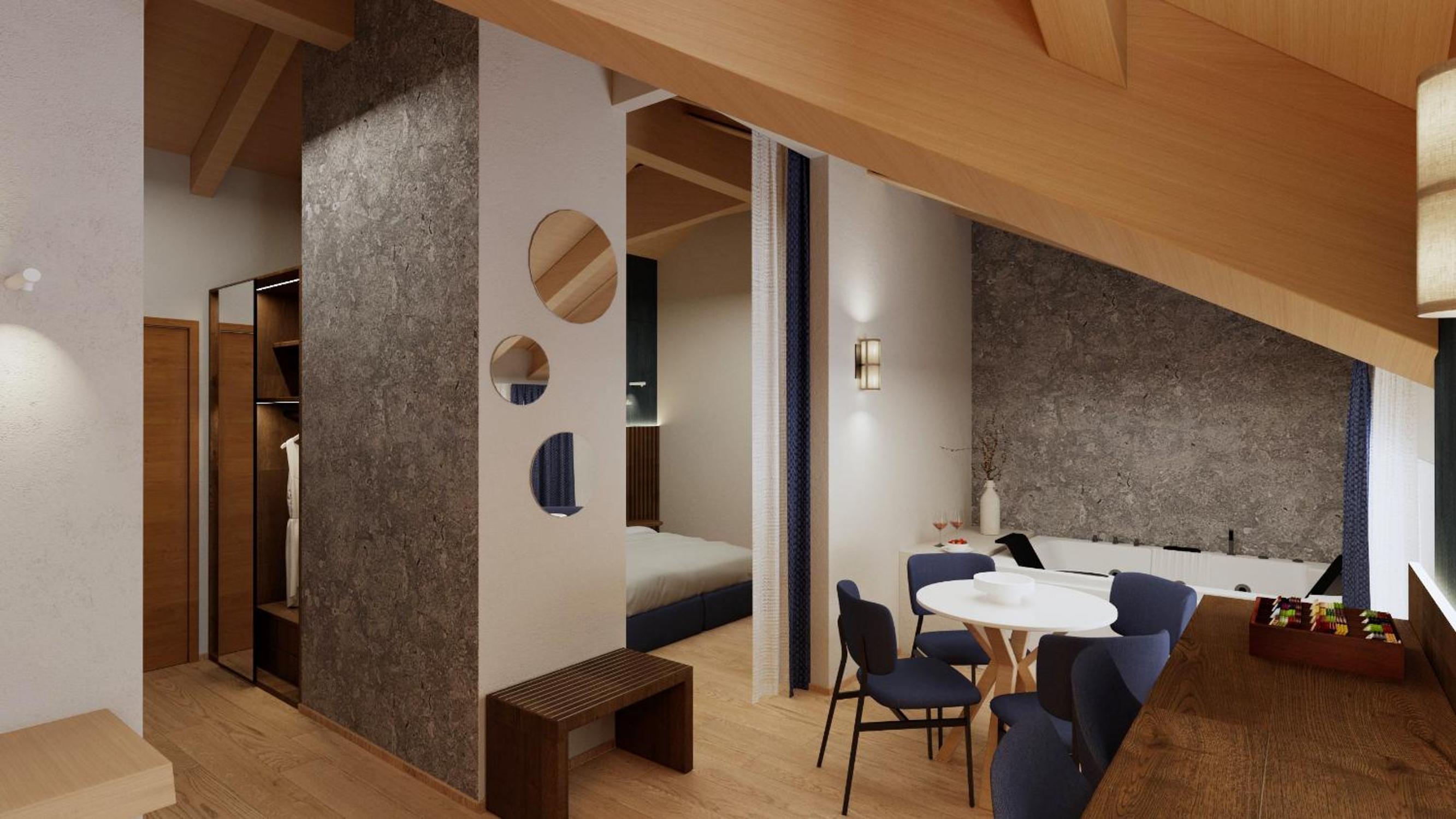 Suite with Sauna