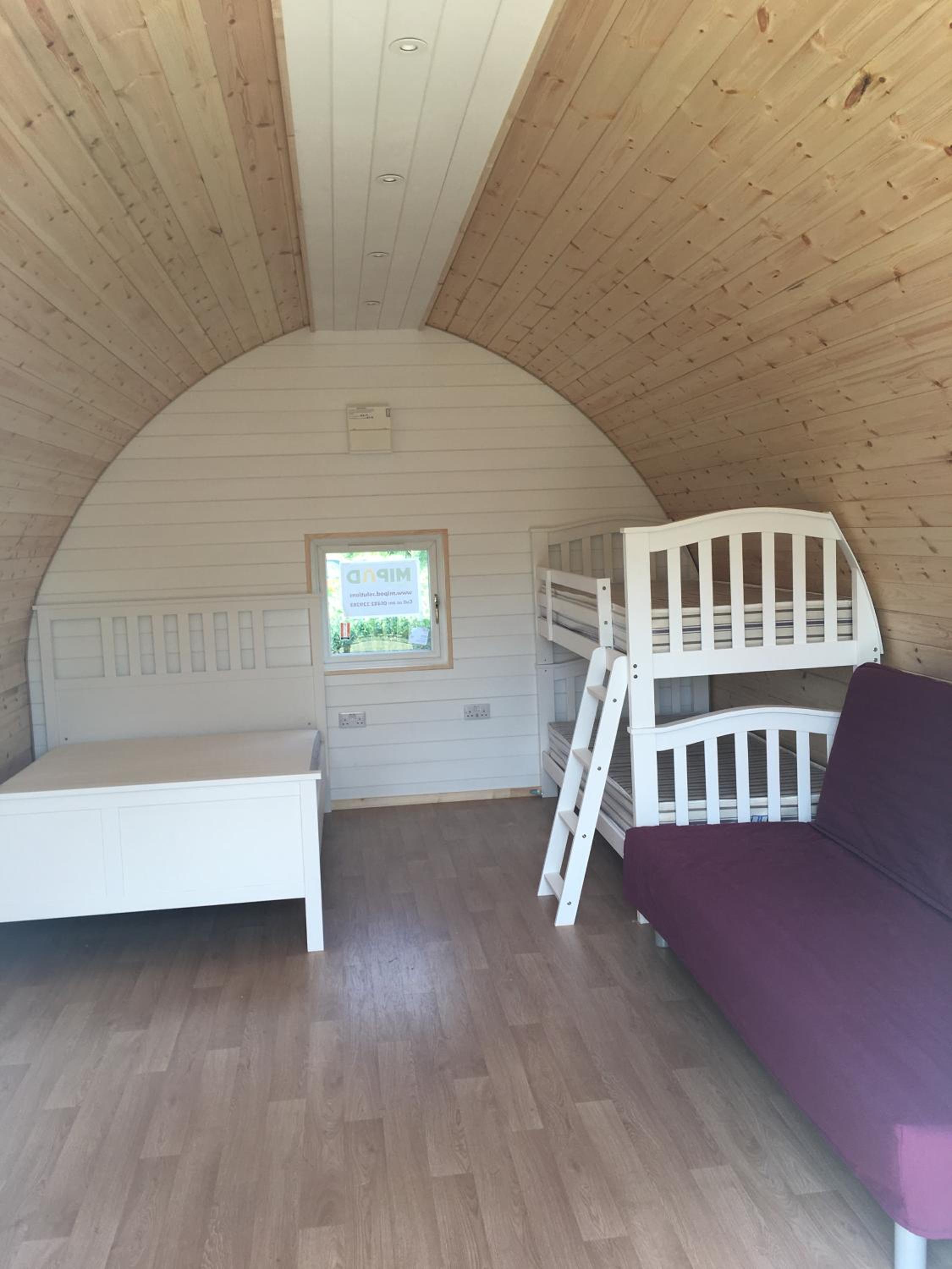 Camping Pod Sleeps 4 (SHARED BATHROOMS) photo 1