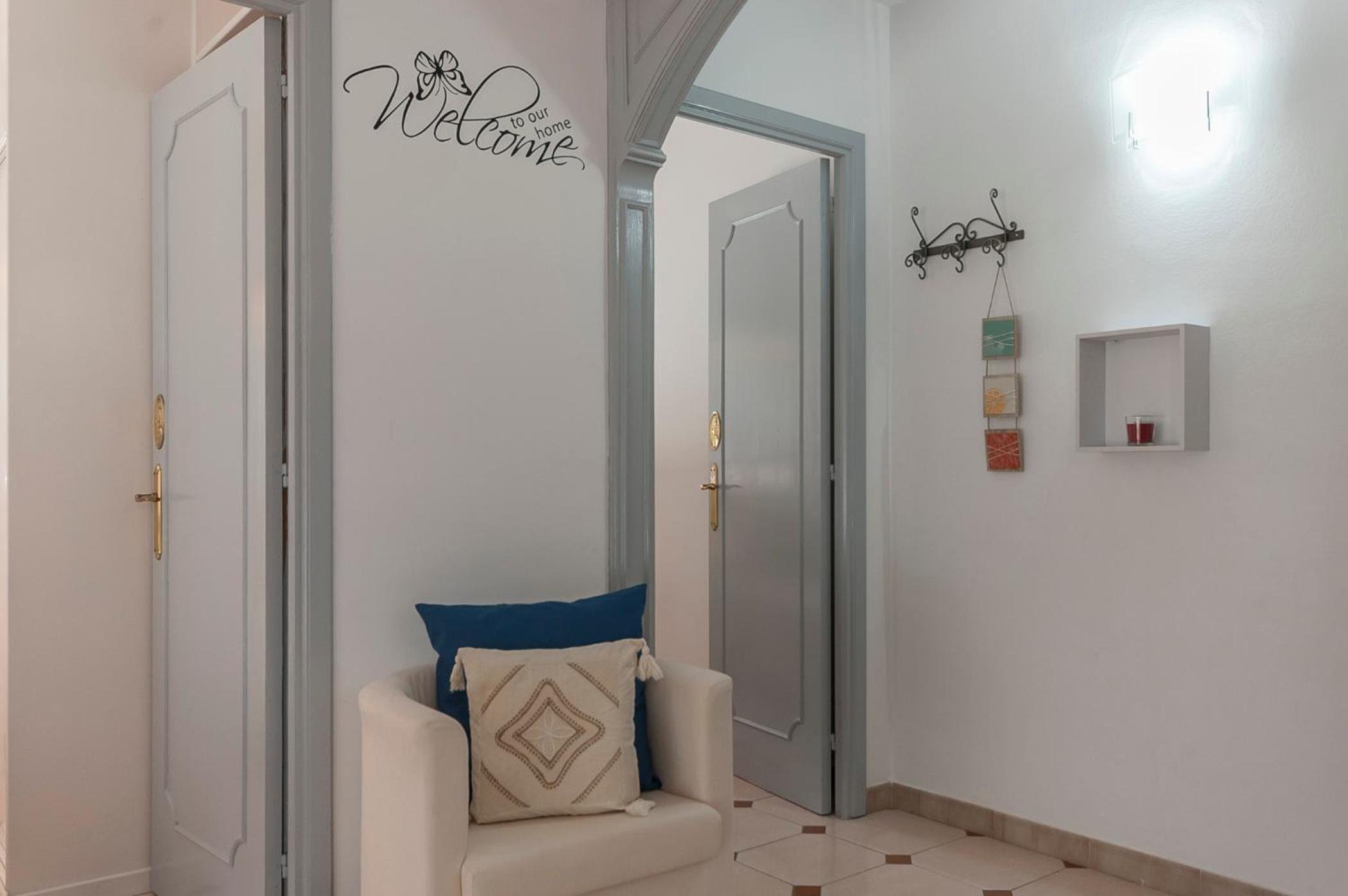 Apartamento con vista a la piscina