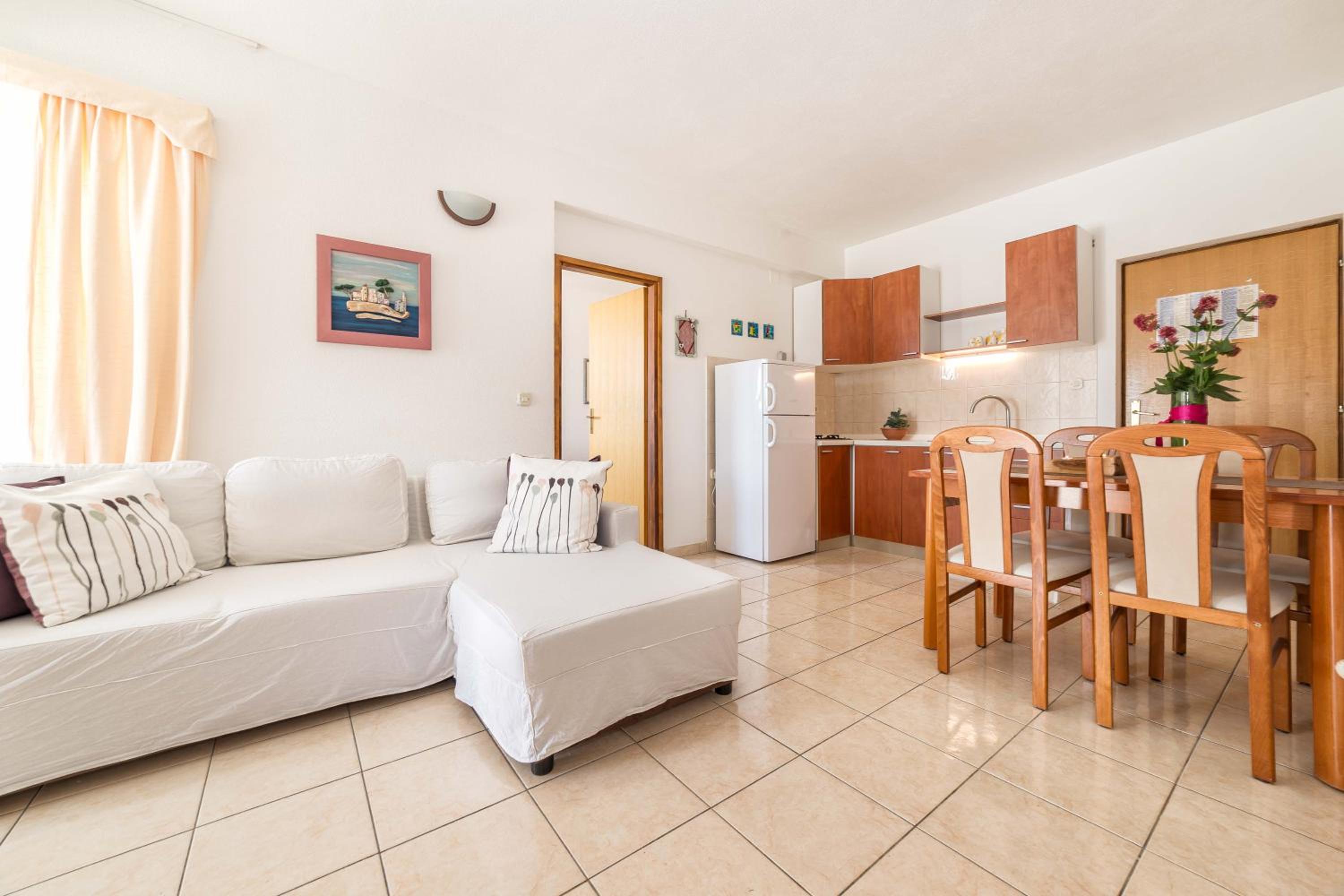 Two-Bedroom Apartment with Balcony and Sea View