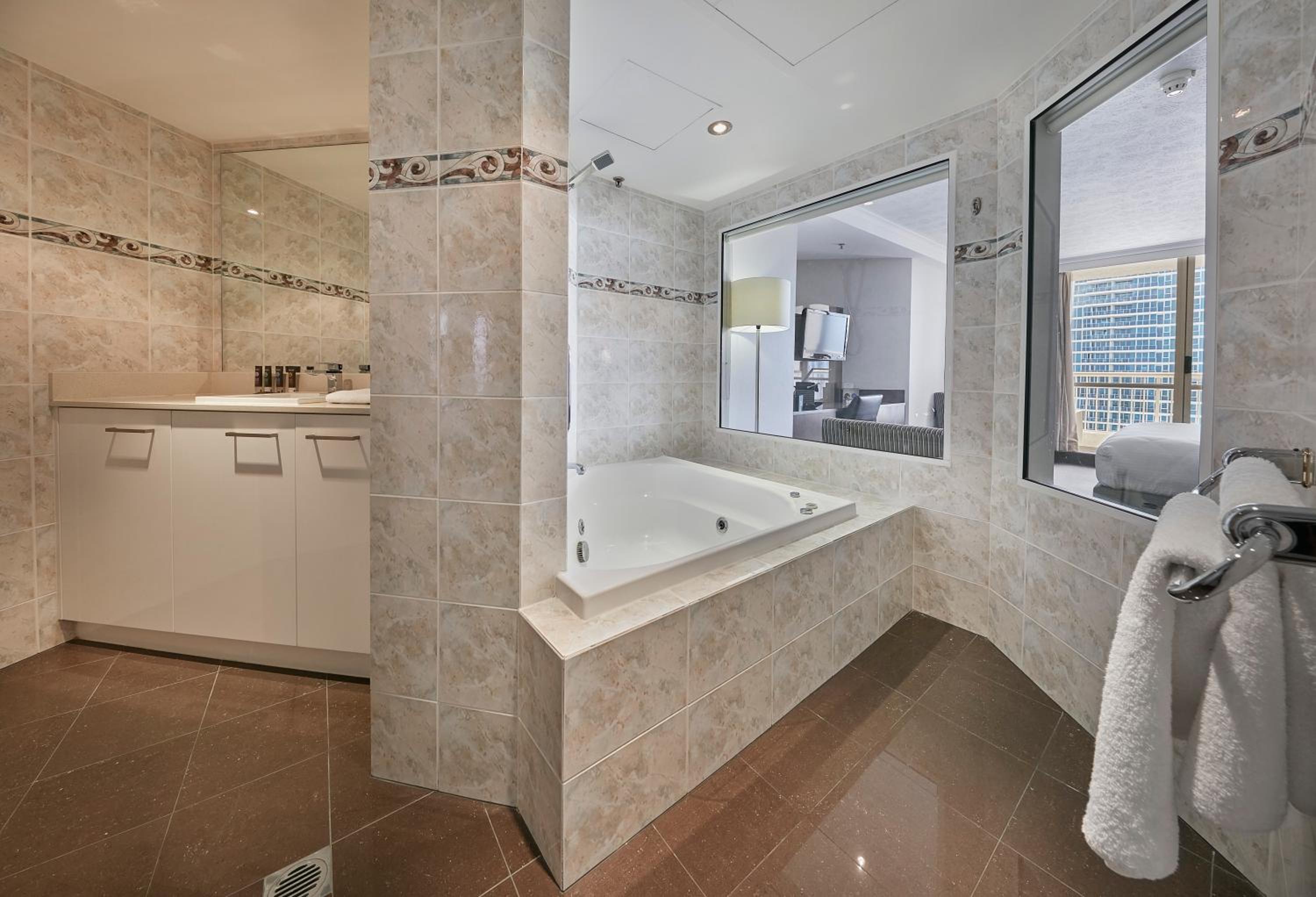 Superior Room with 1 King Bed, Spa Bath and View