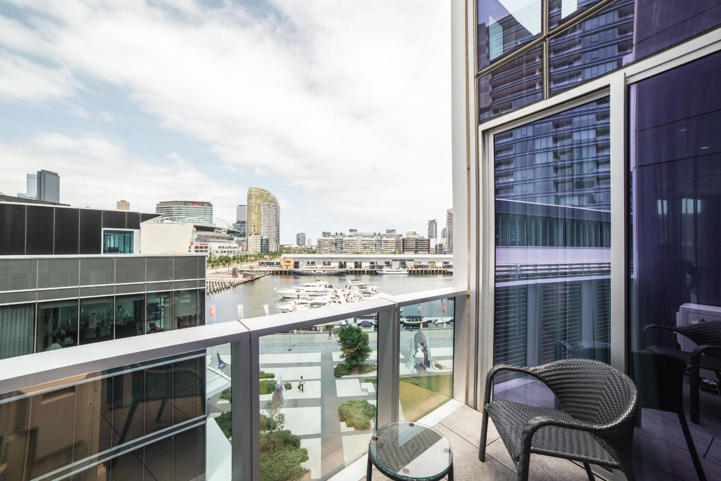 One-Bedroom Apartment with Balcony and Water View