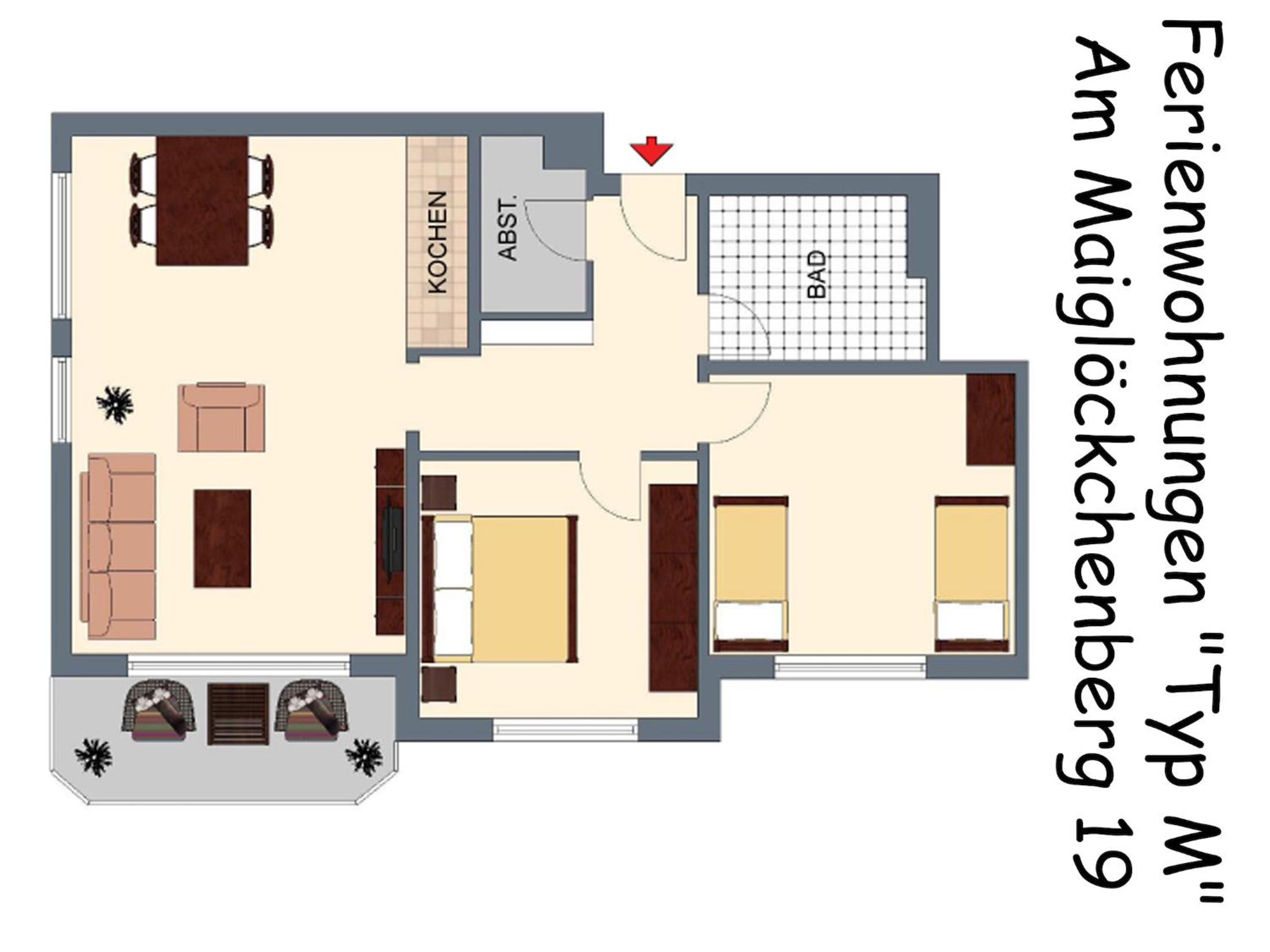 Two-Bedroom Apartment photo 2