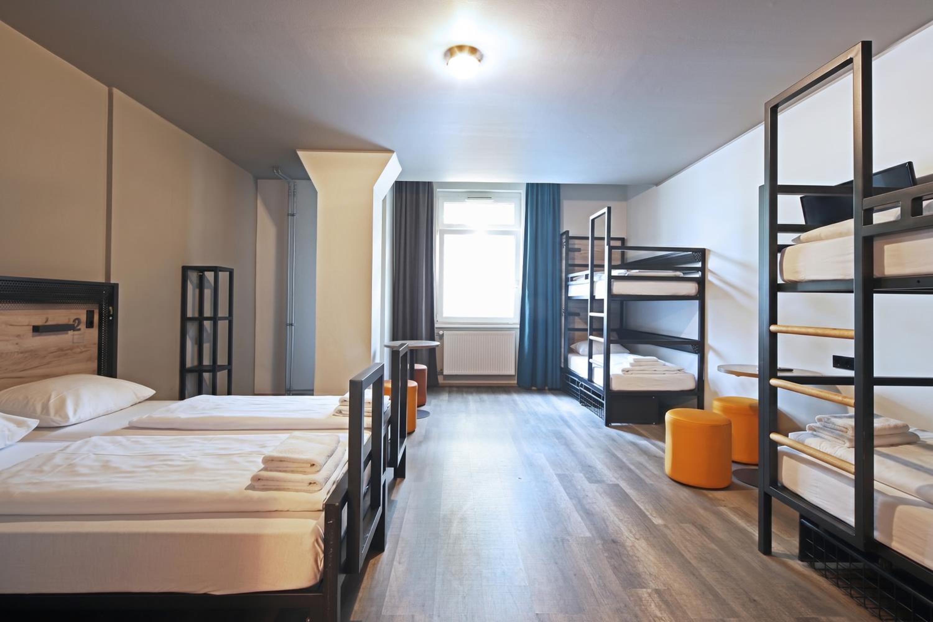 Bed in 6-Bed Female Dormitory Room