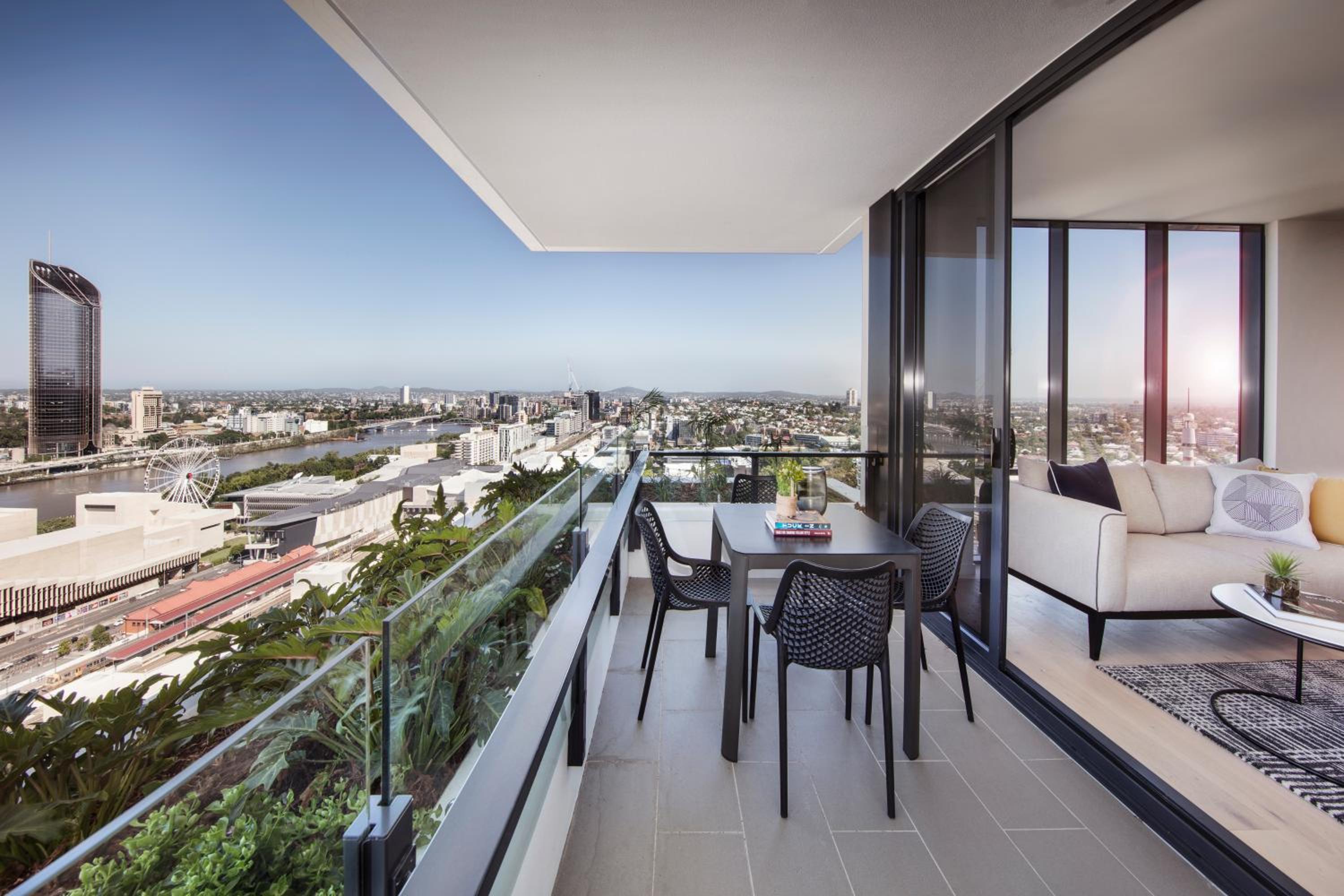 Two-Bedroom Two-Bathroom City View Apartment