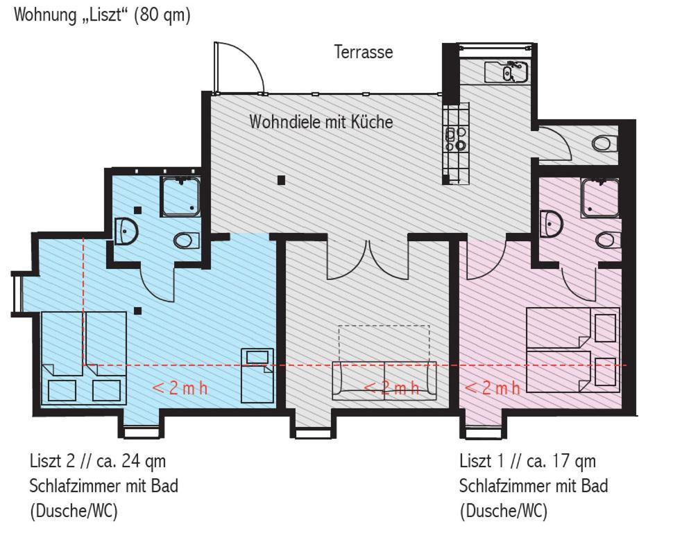 Two-Bedroom Apartment - Photo 2