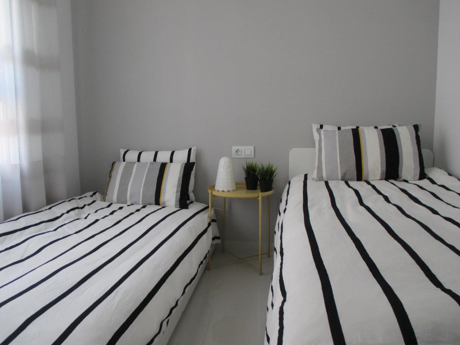 Apartamento de dos habitaciones