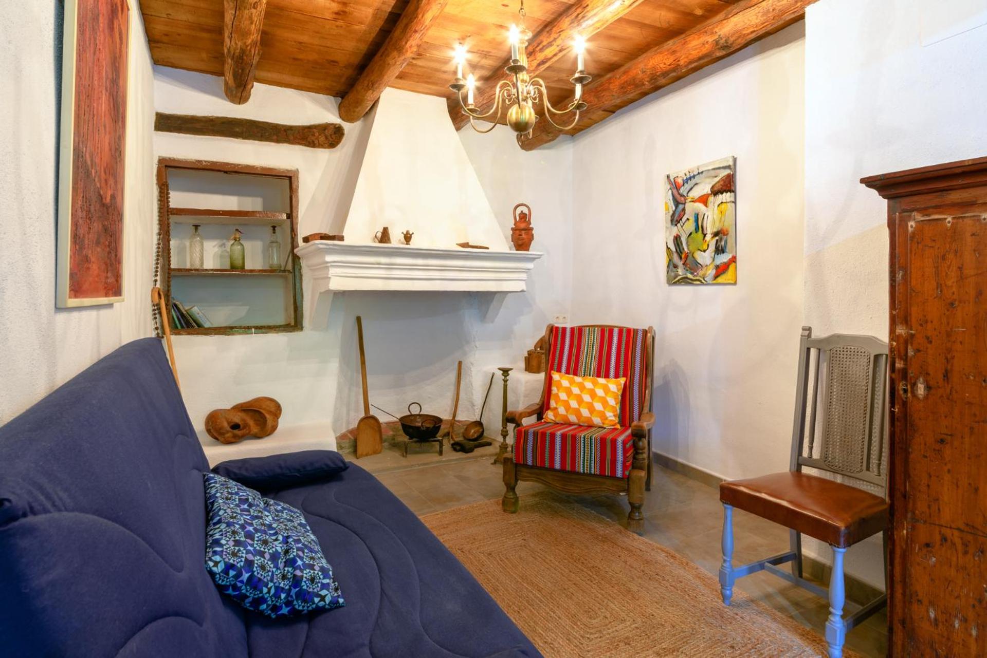 Apartamento con vista al jardín