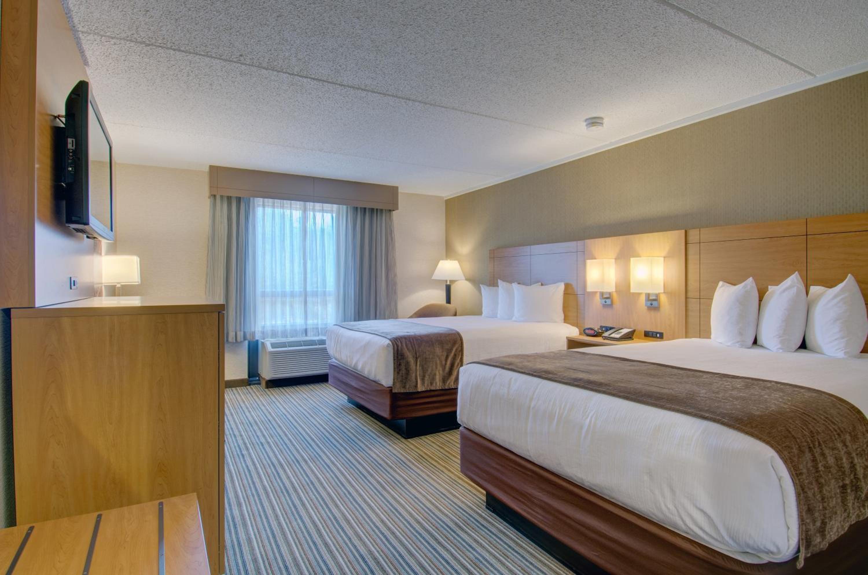 Deluxe Double Room with Two Double Beds - Non-Smoking - Photo 3