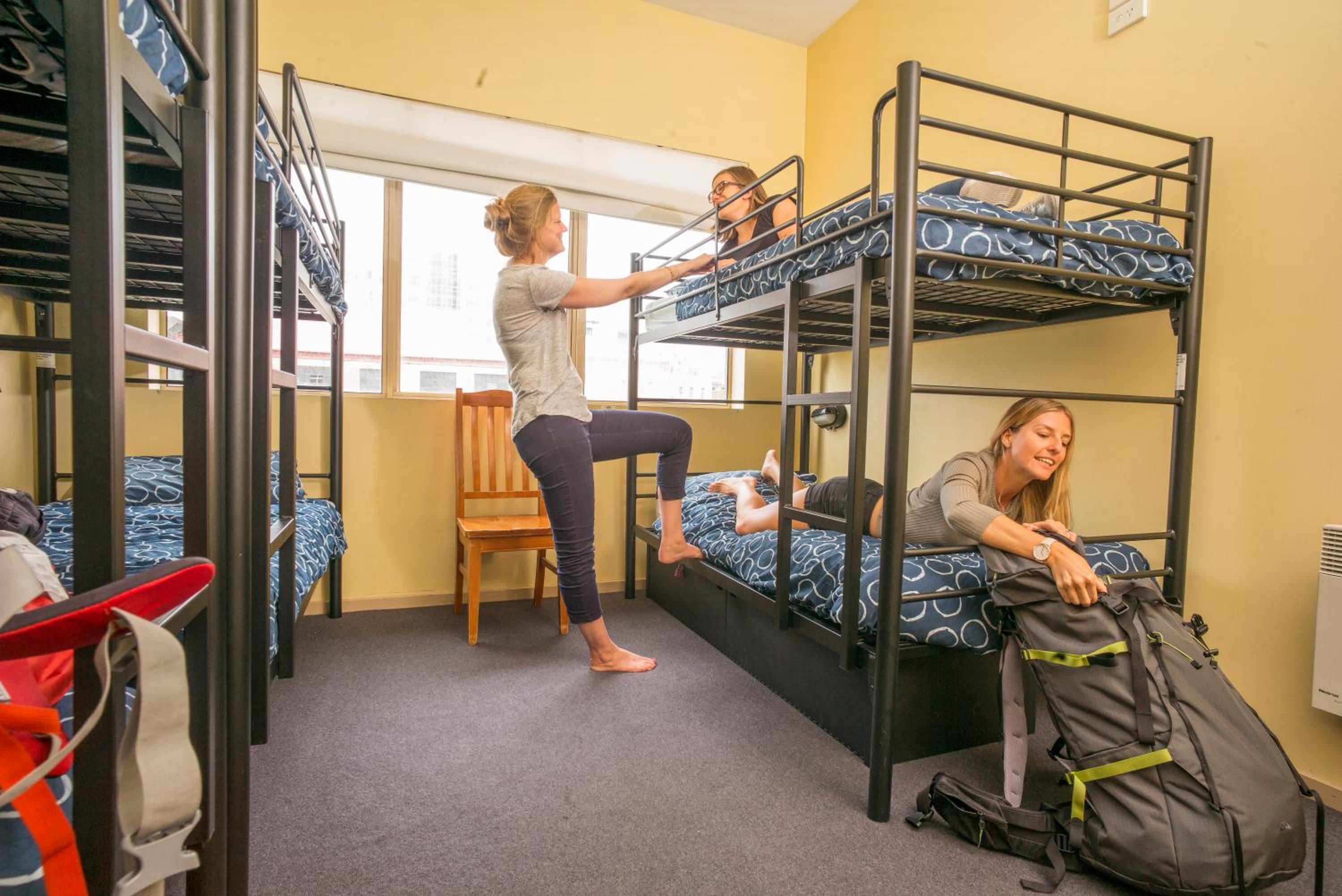 Bed in 6-Bed Female Dormitory Room photo 1