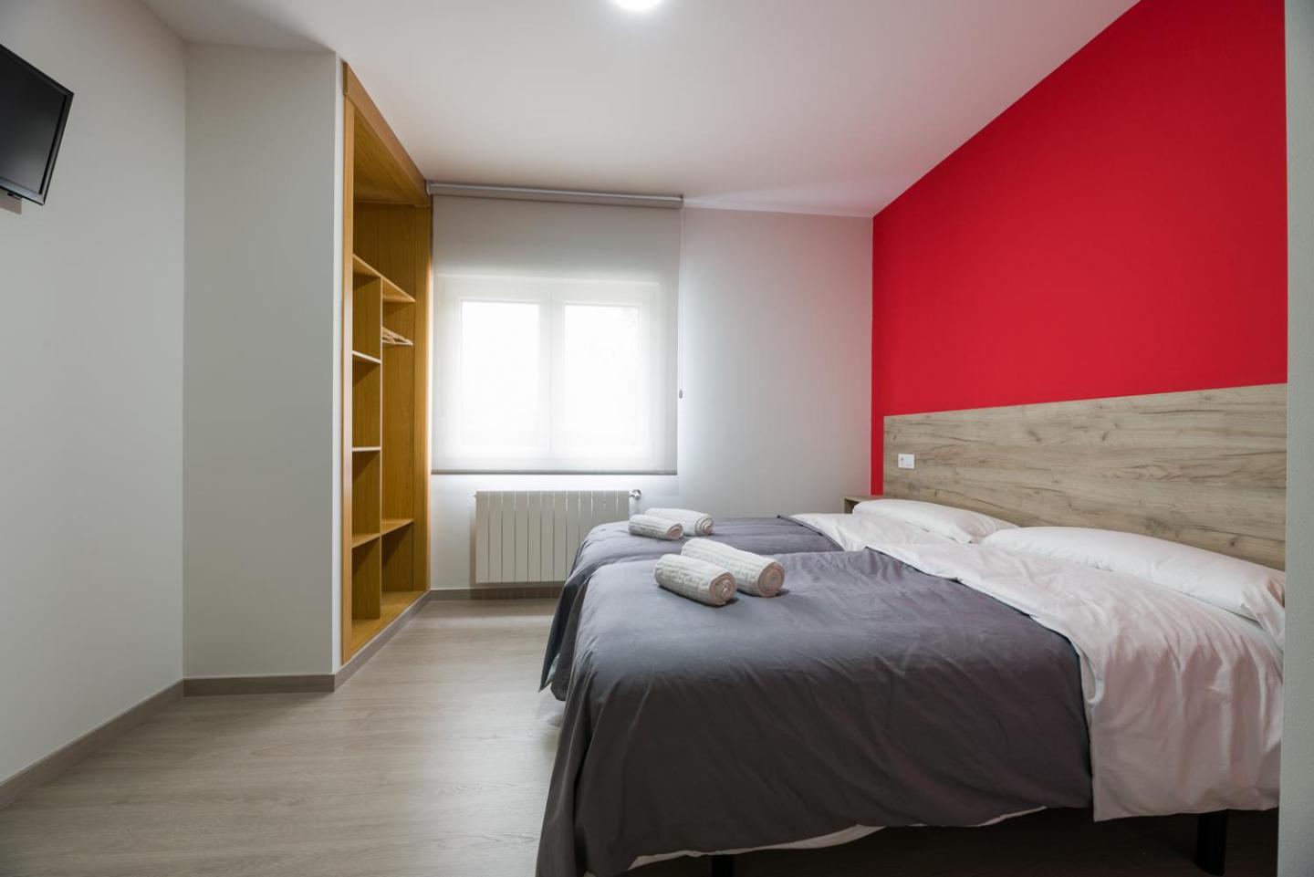 Apartamento con vista al jardín