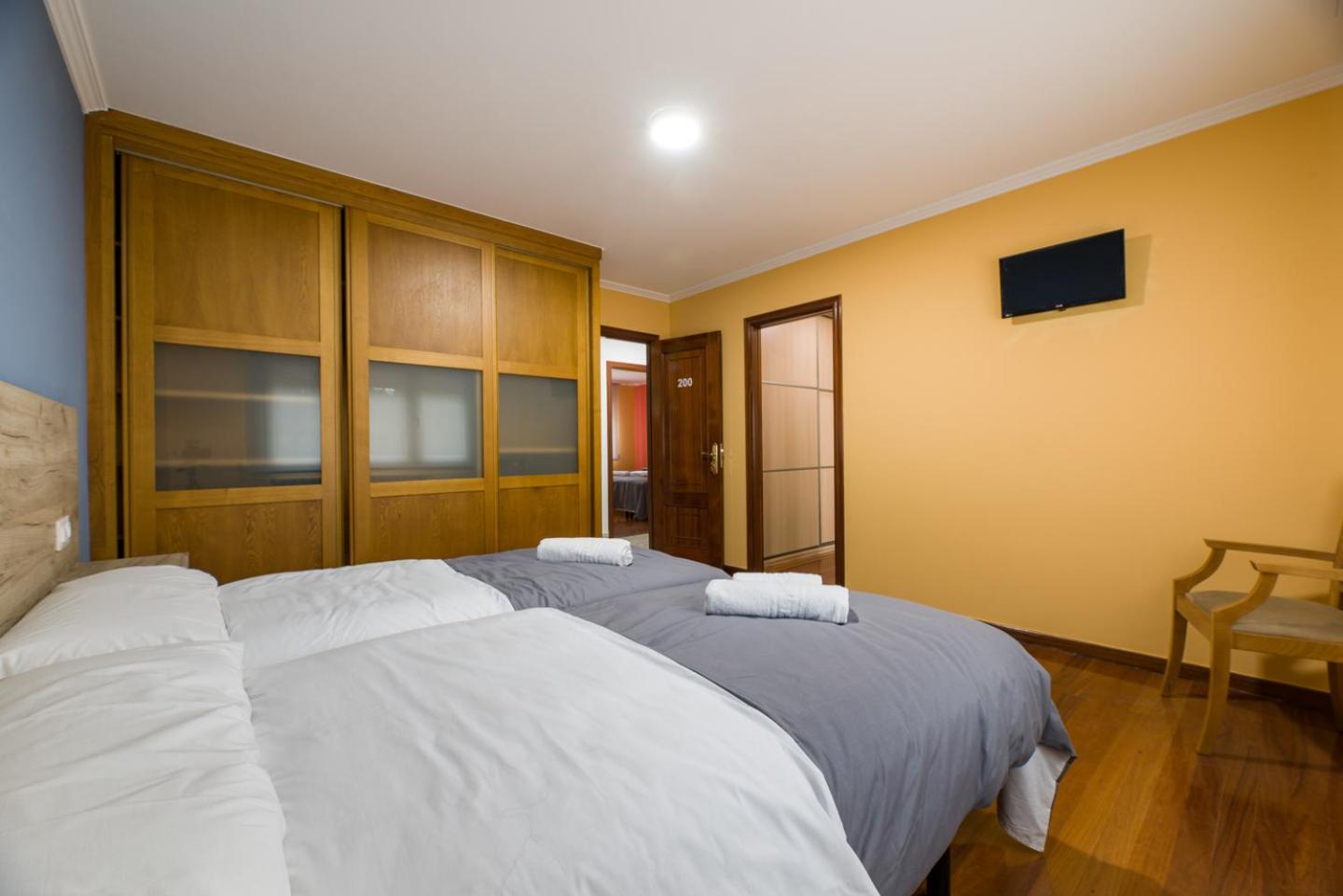 Apartamento con vista al jardín