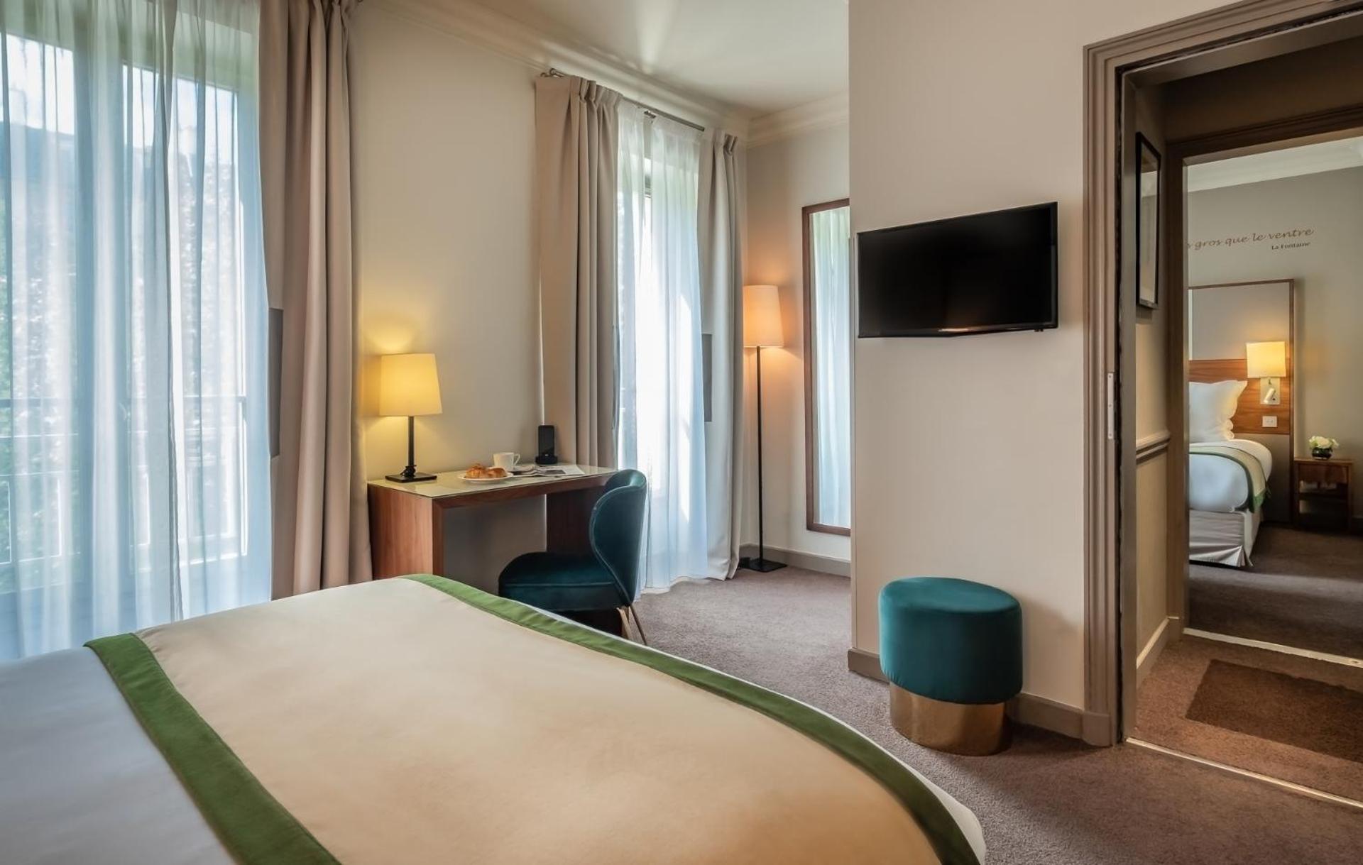 Two Connecting Double Rooms