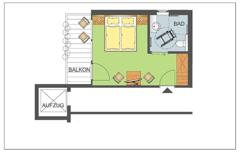 Double Room - Disability Access photo 3
