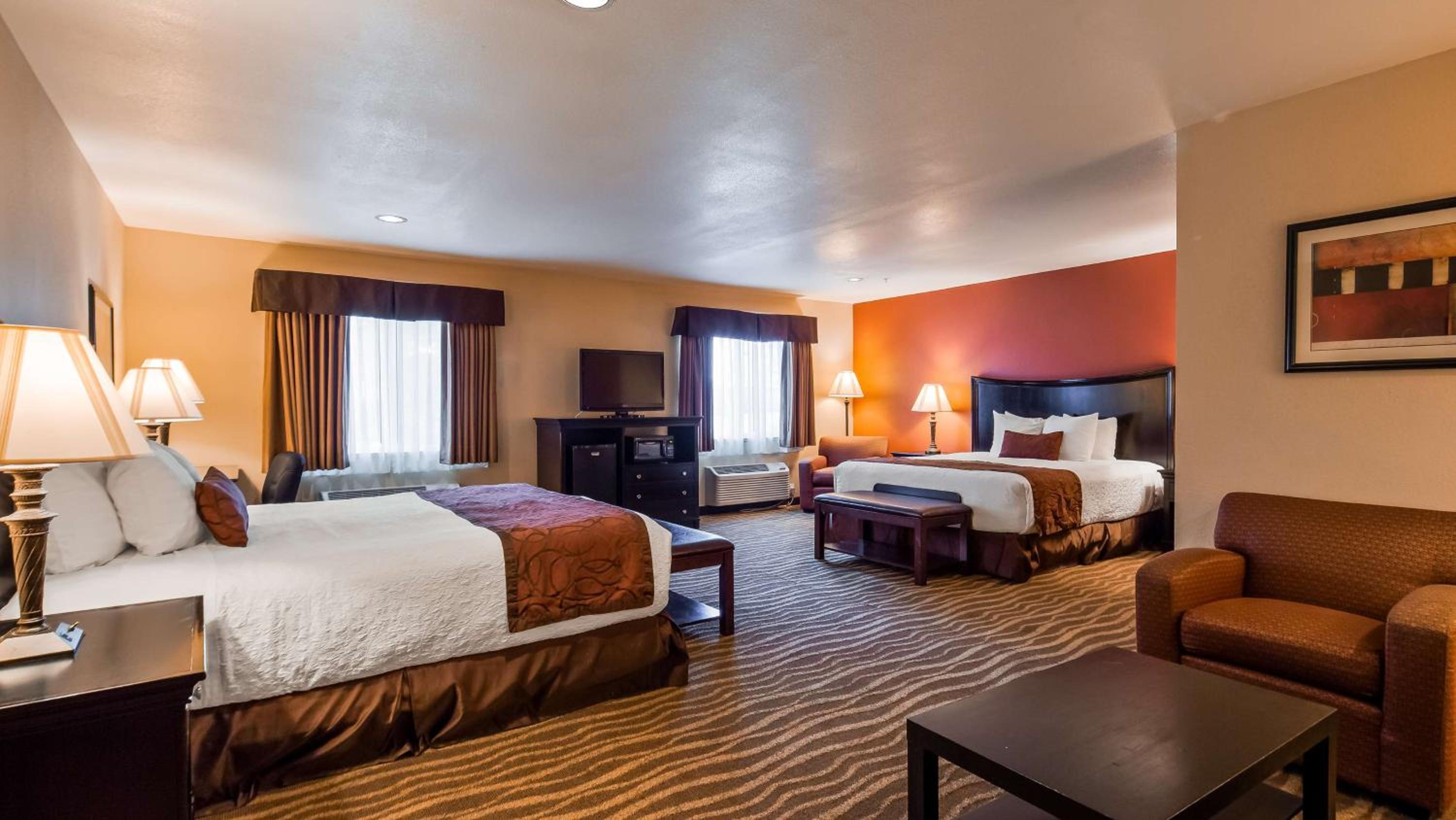 King Suite with Two King Beds and Balcony