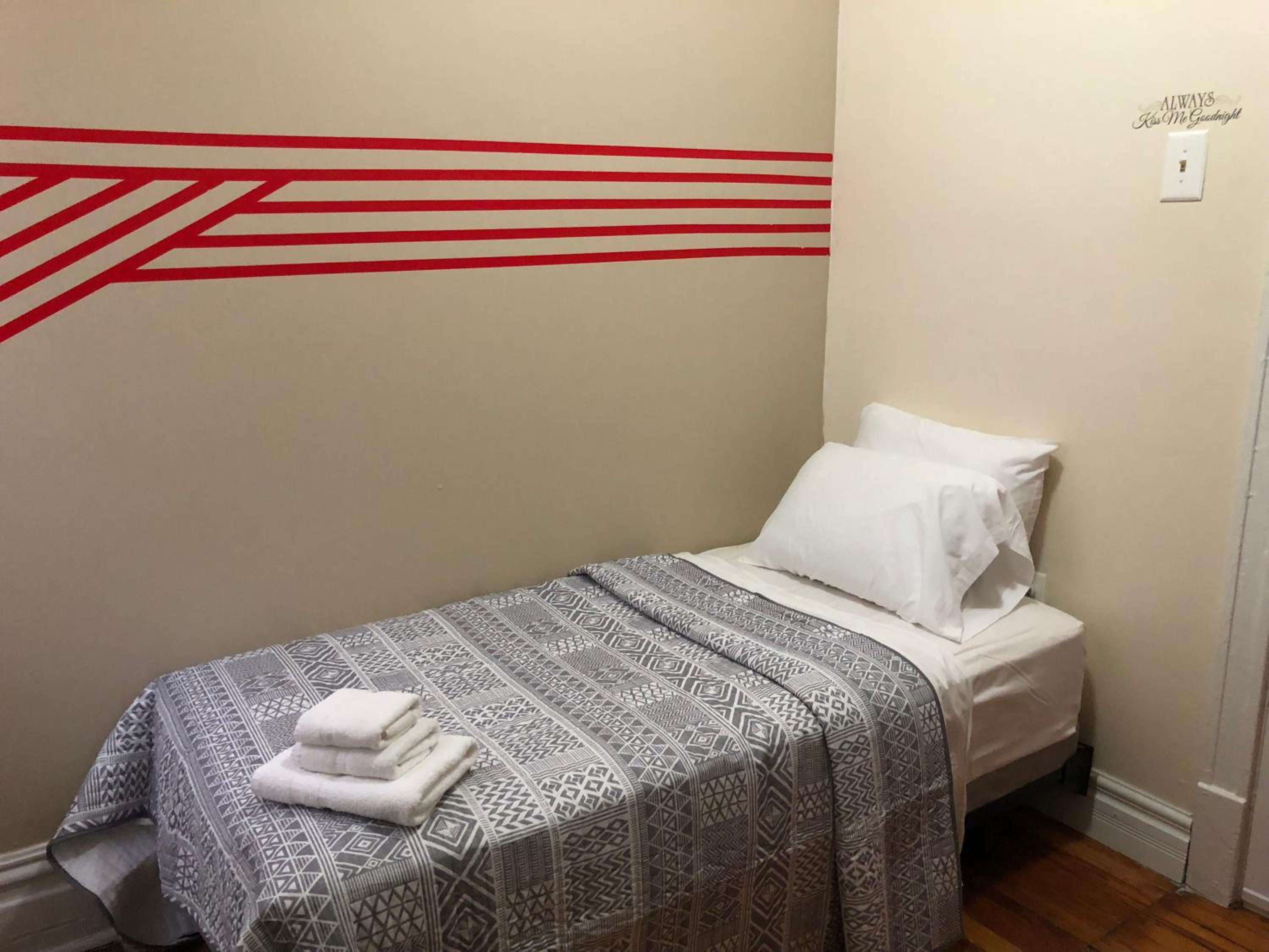 Single Room with Shared Bathroom