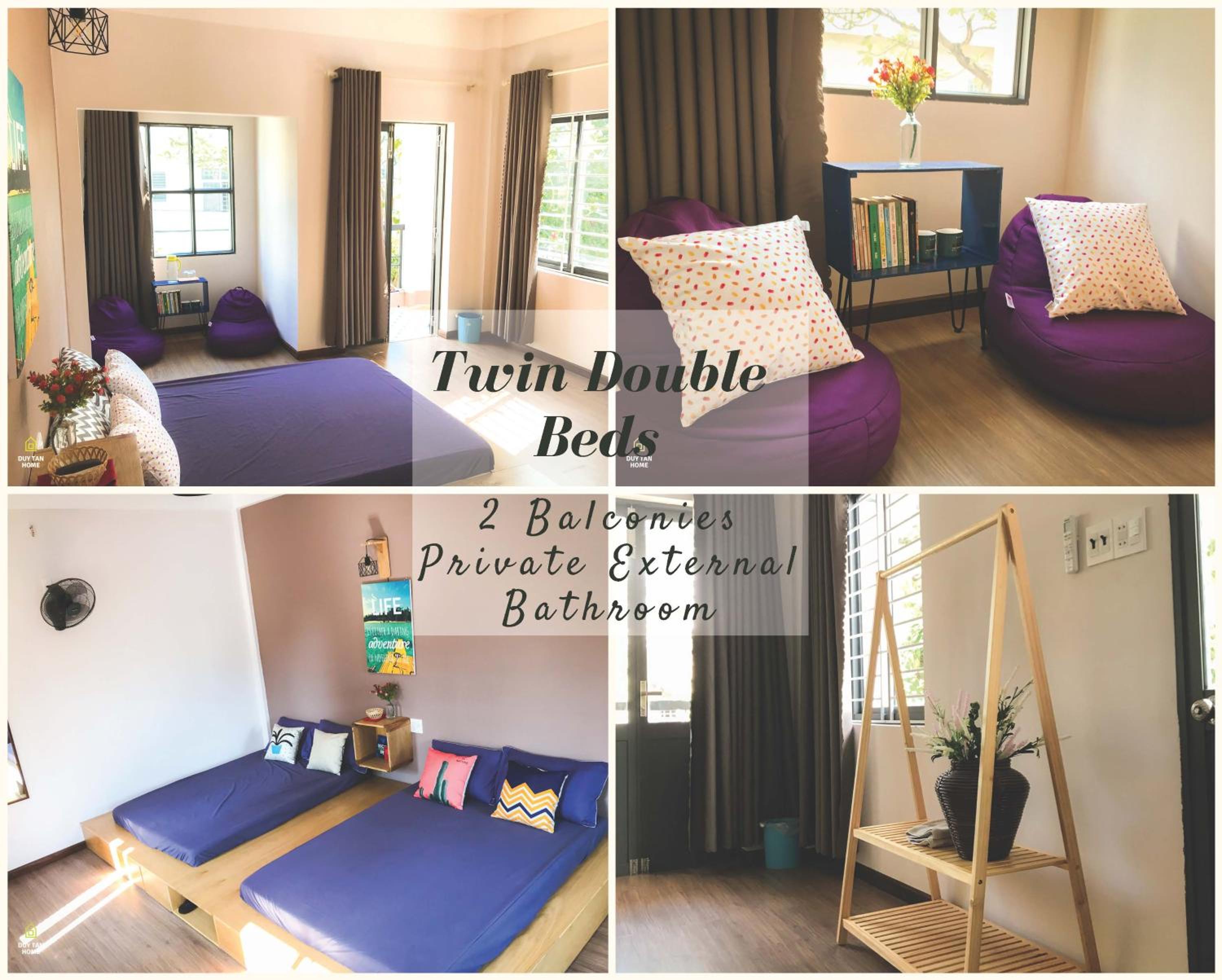 Quadruple Room with Private External Bathroom photo 3