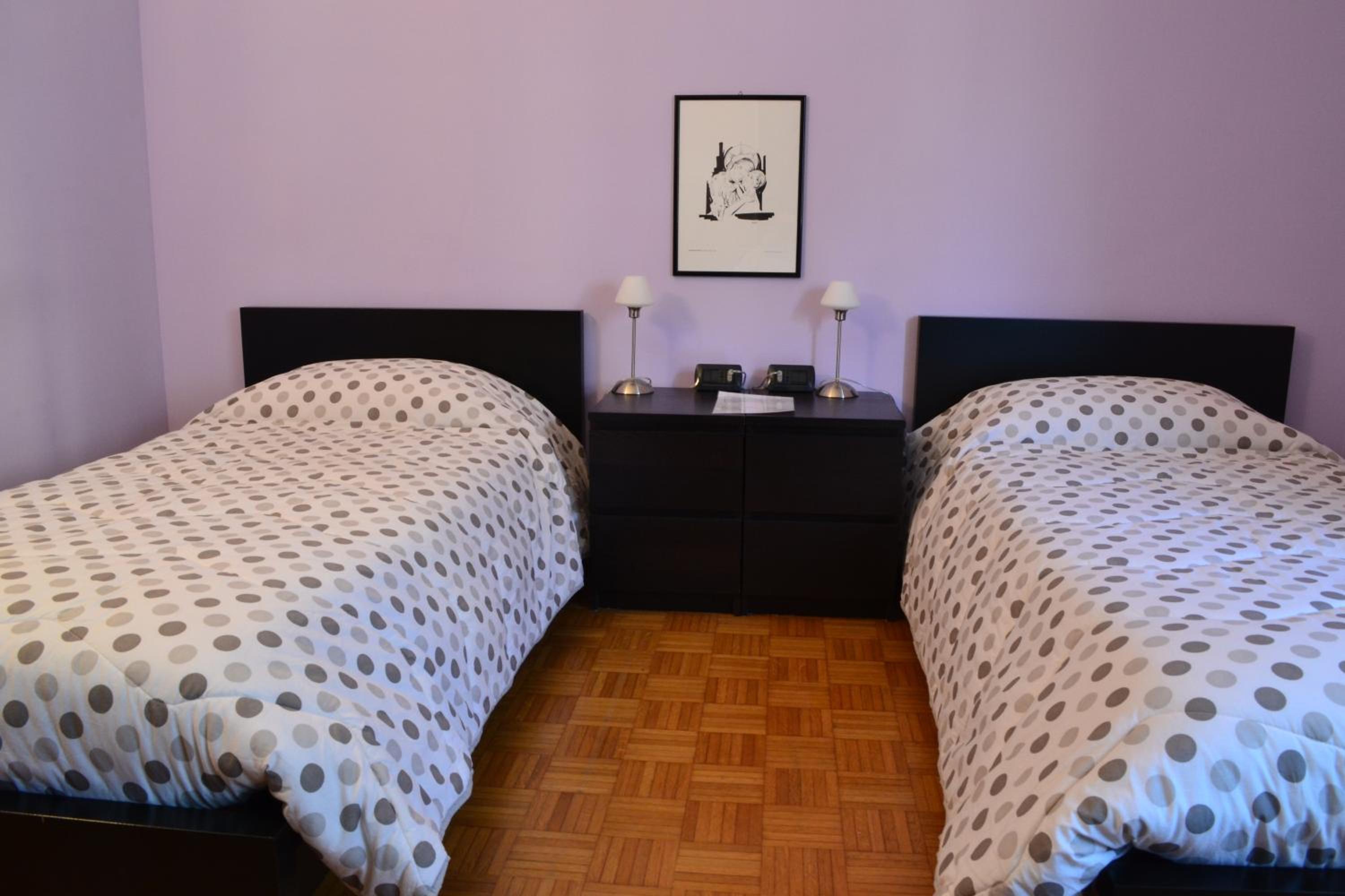 Twin Room with Private External Bathroom